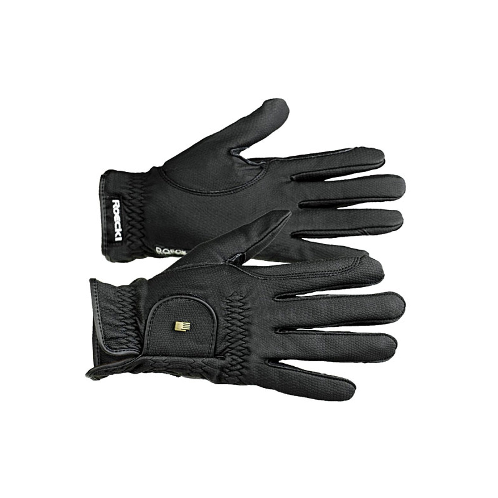 Roeckl Roeck Grip Fleece Handschuhe – Schwarz