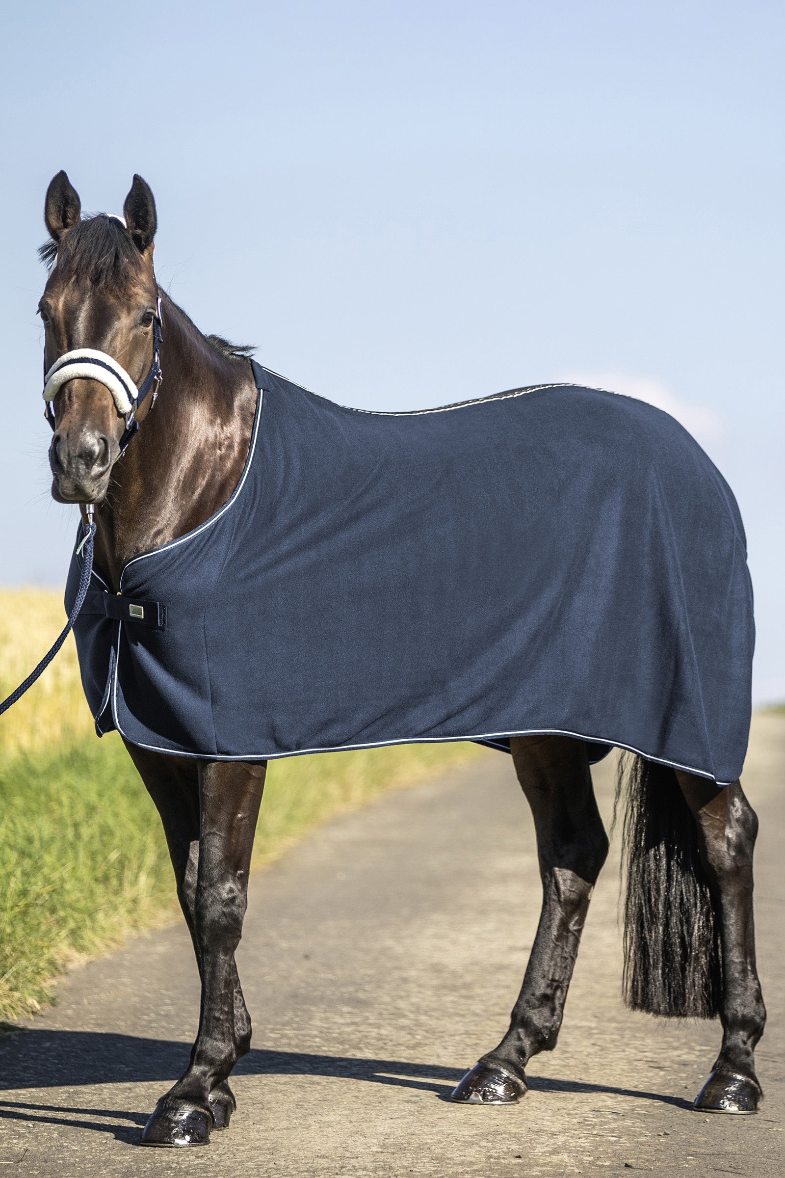 Fleece Decke Dark Blue 75 – horze
