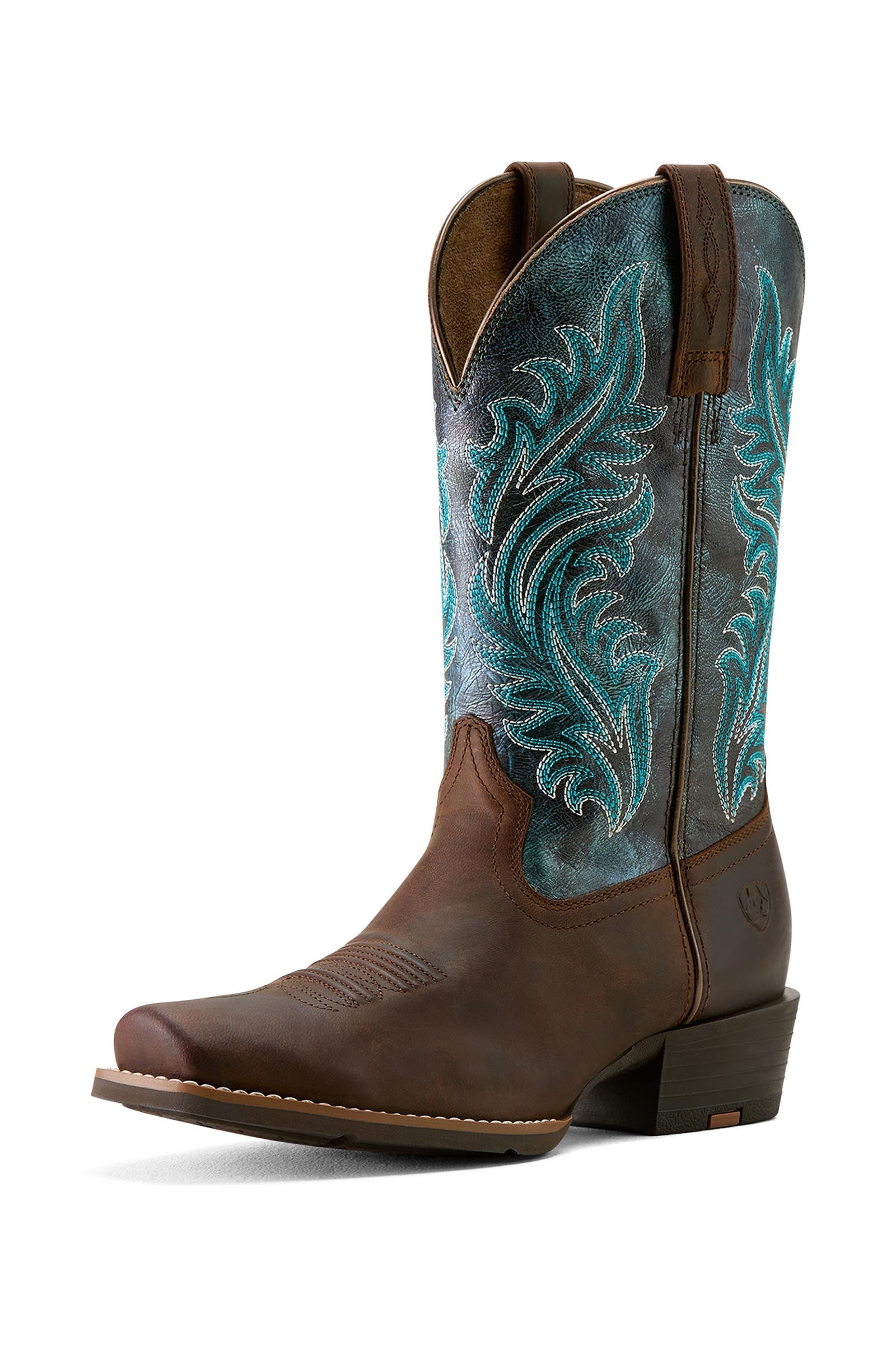 Ariat Round Up Narrow Cutter Toe Damen Westernstiefel – horze