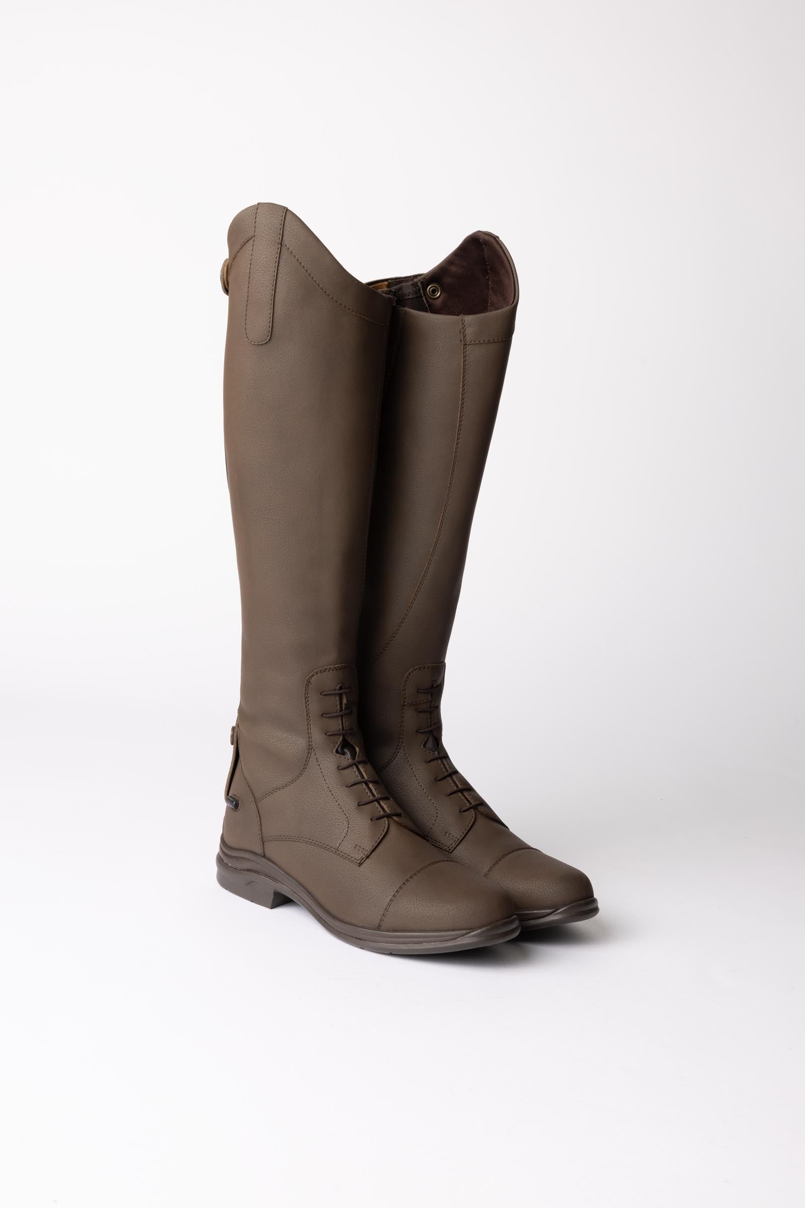 reitstiefel aufbewahren Horze Sheffield Reitstiefel aus veganem Leder – dunkelbraun