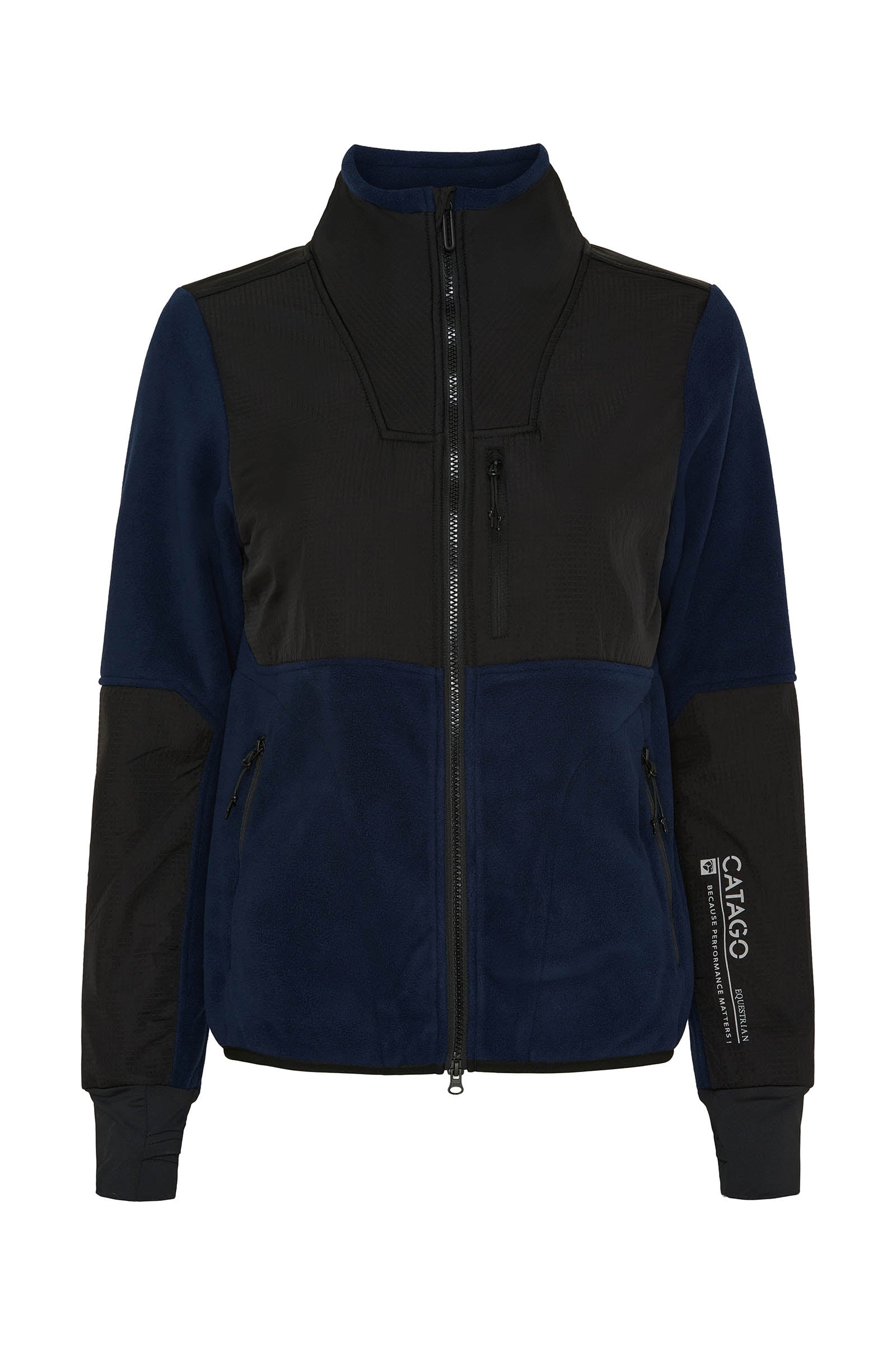 CATAGO Norma Damen Zip Jacke Navy S – horze