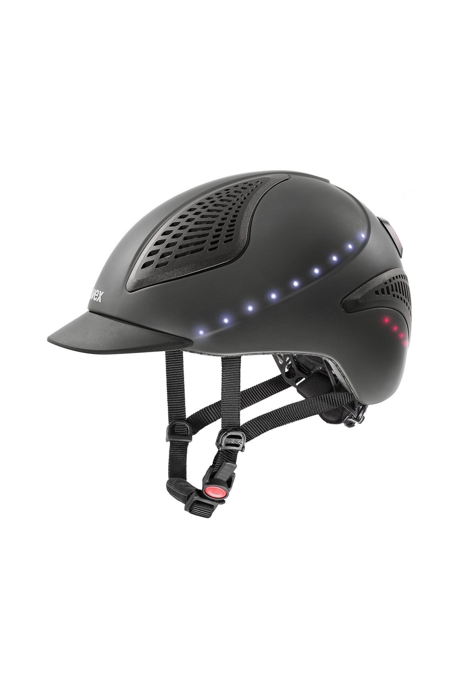 uvex reit und fahrradhelm exxential II LED Reithelm Anthracite L/XL – horze