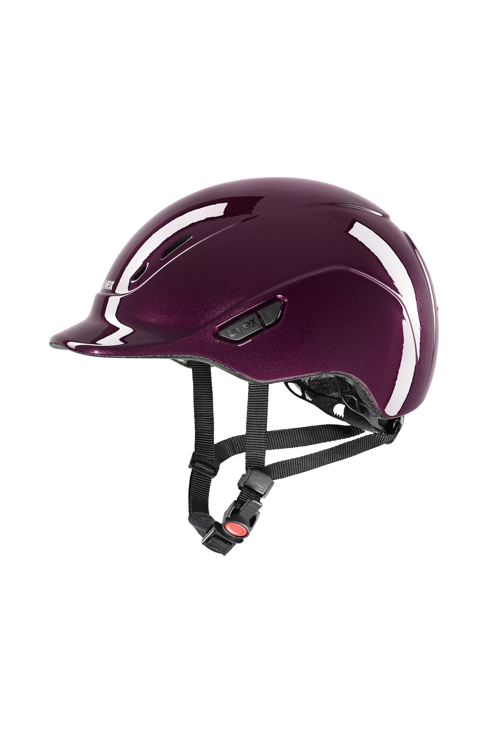reit und fahrradhelm kinder Kidoxx Shiny Kinder Reithelm burgundy shiny 49-54 – horze