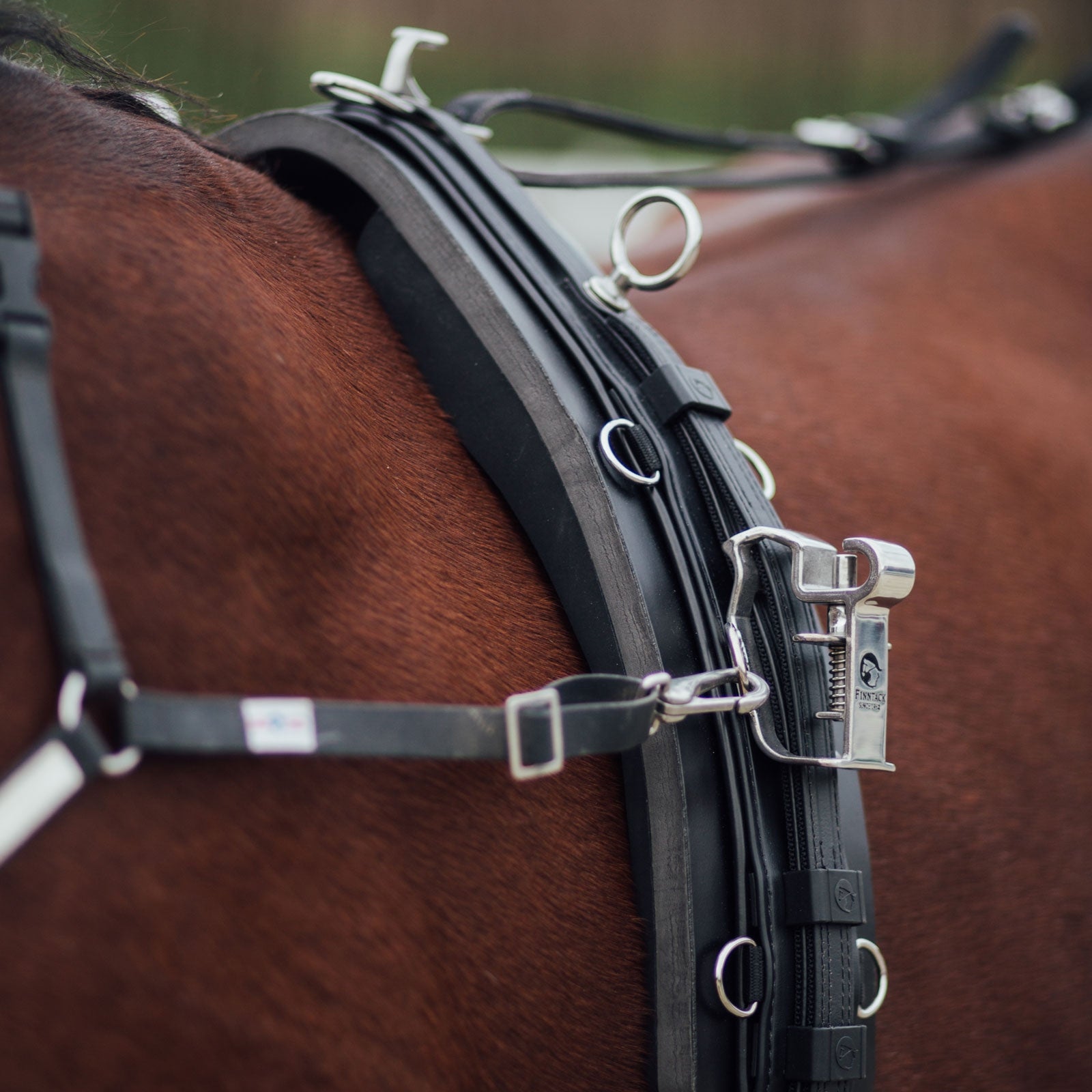 Finntack Elite Synthetic Training Saddle with pad Racing Tack