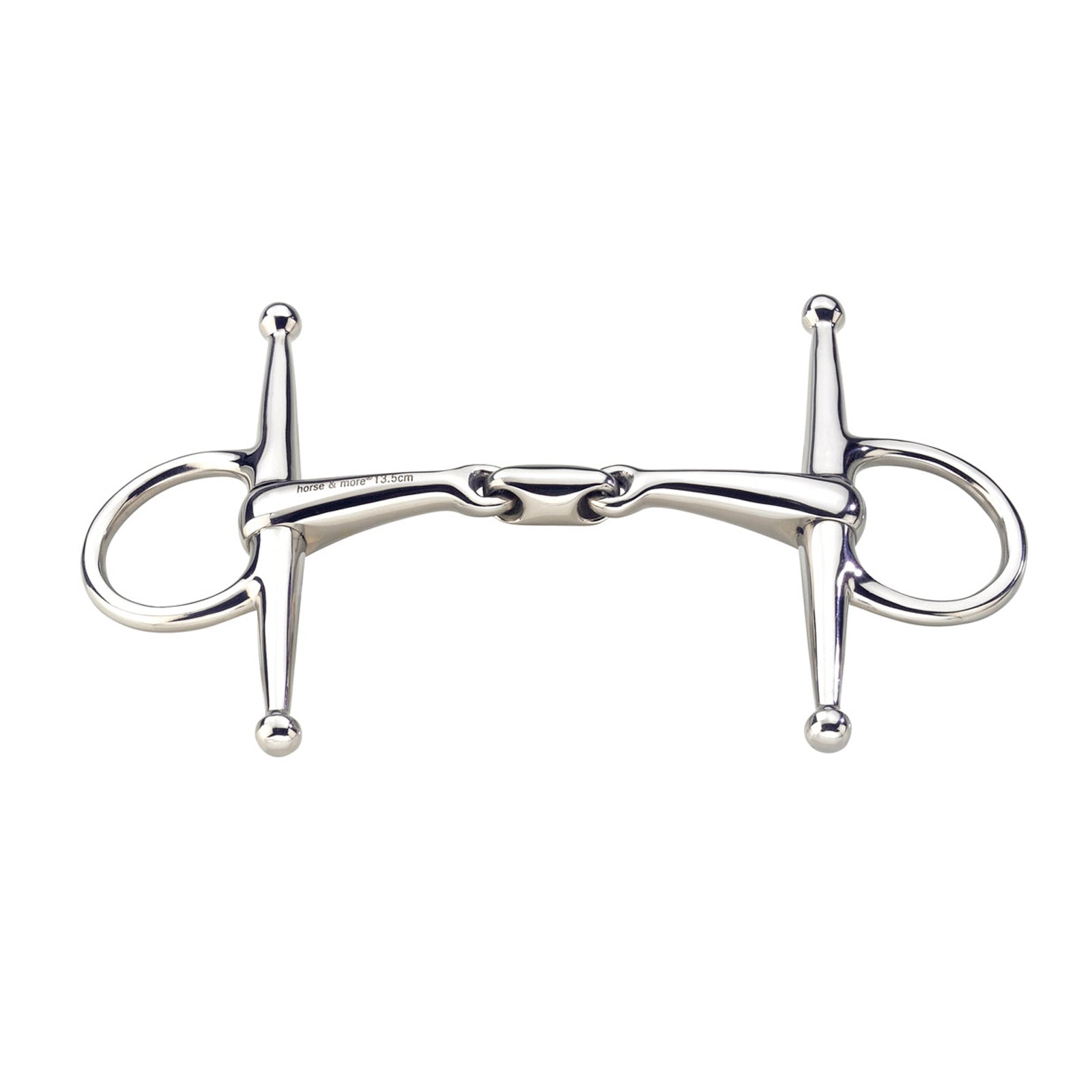 Sprenger MAX-Control Schenkeltrense, Edelstahl, doppelt gebrochen Gebisse