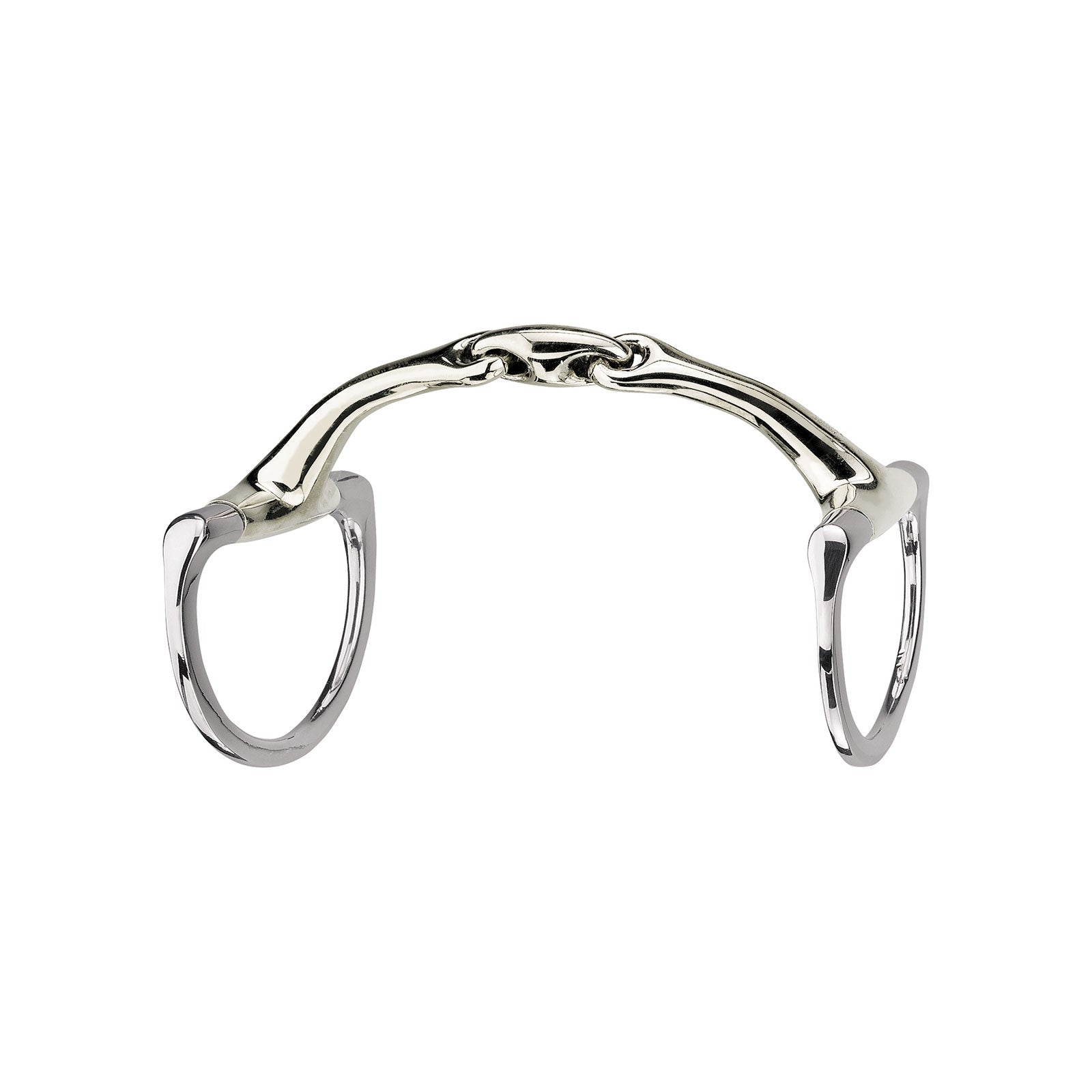 Sprenger Dynamic RS Sensogan D-Ring Olivenkopfgebiss, dopp. gebrochen, 14 mm Gebisse