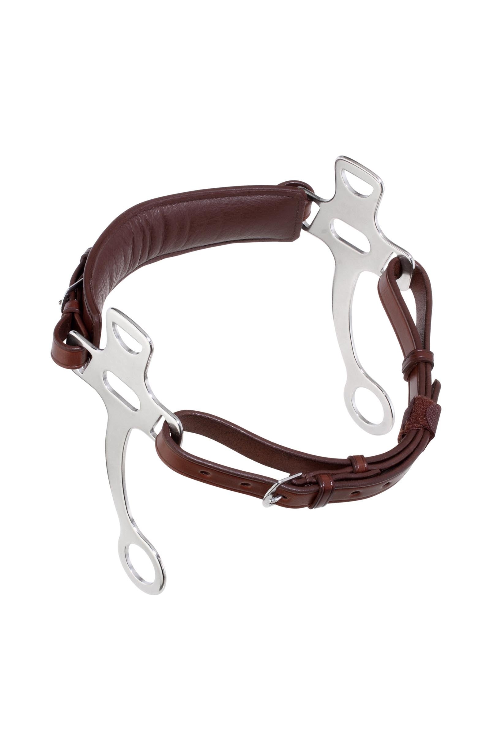 Sprenger Hackamore mit Leder Kinnriemen, Edelstahl Anzüge 21 cm Gebisse