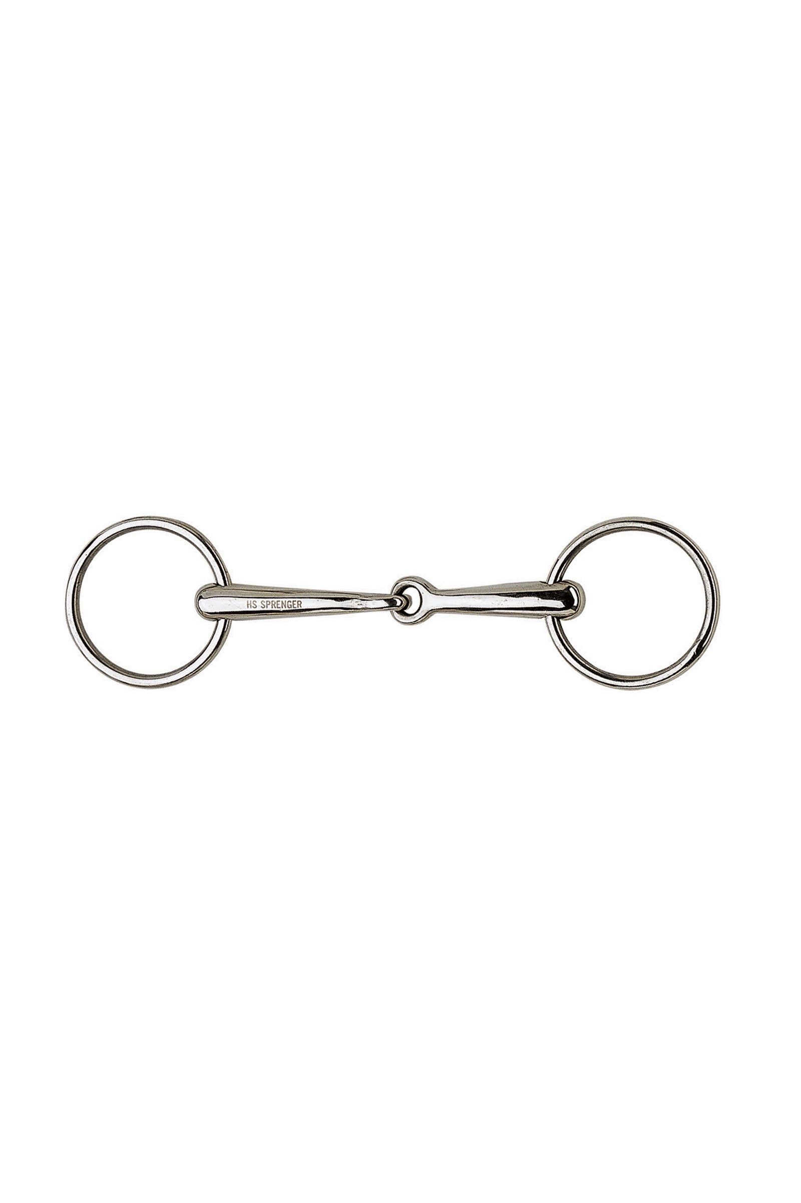 Sprenger Wassertrense, einfach gebrochen, 14 mm, Edelstahl Gebisse