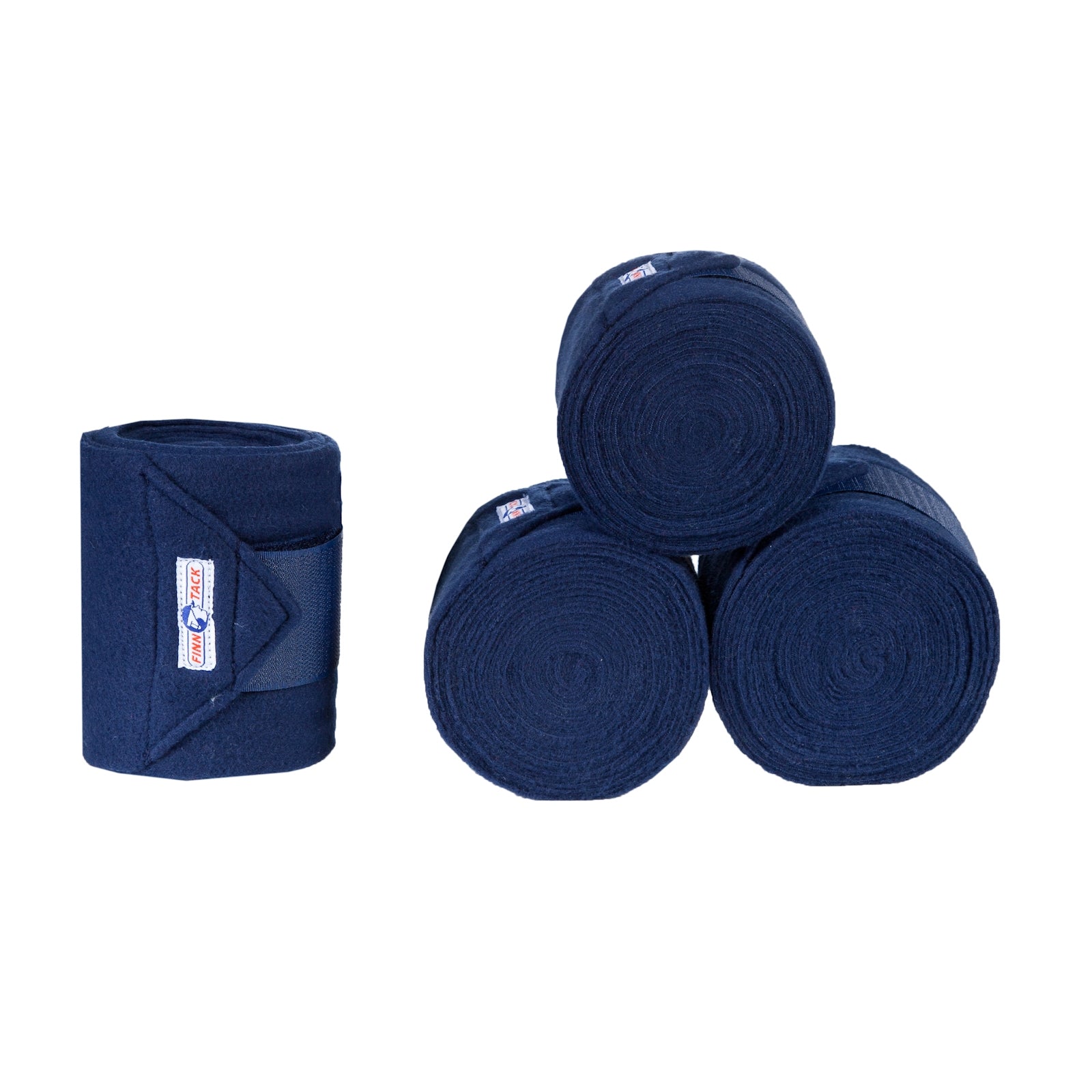Finntack Fleece-Bandagen (4 Stück) Leg Protection & Hoof Protection for Horses