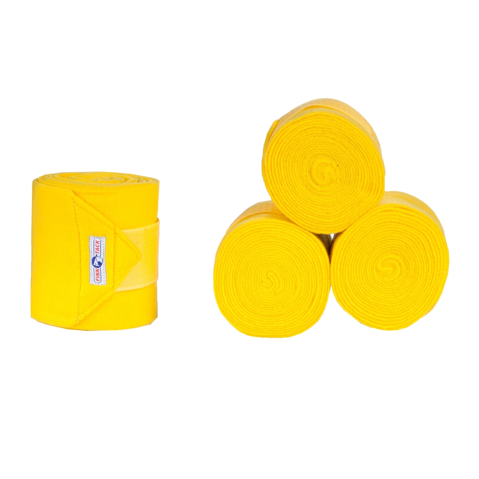 Finntack Fleece-Bandagen (4 Stück) Leg Protection & Hoof Protection for Horses