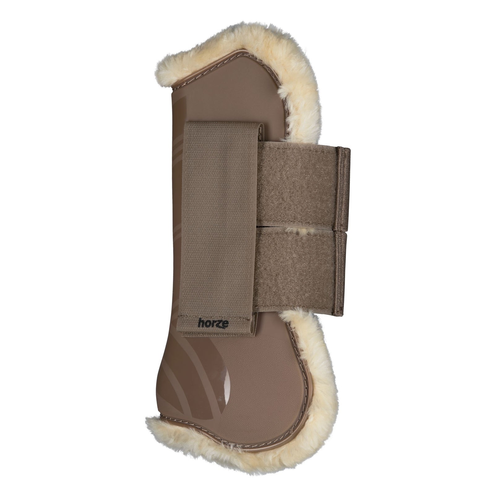 Horze Windsor Tendon Boots with Faux Fur Lining Leg Protection & Hoof Protection for Horses