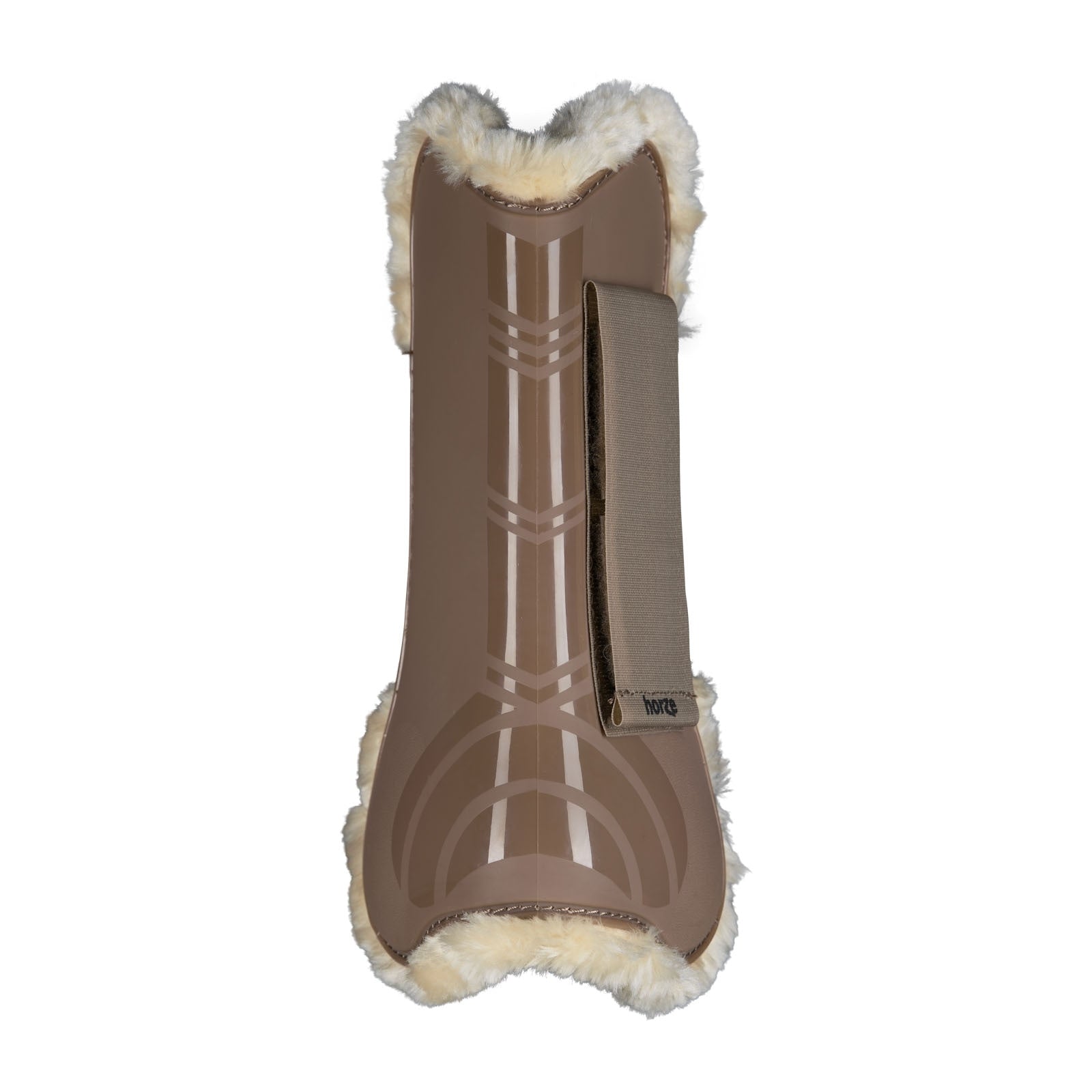 Horze Windsor Tendon Boots with Faux Fur Lining Leg Protection & Hoof Protection for Horses
