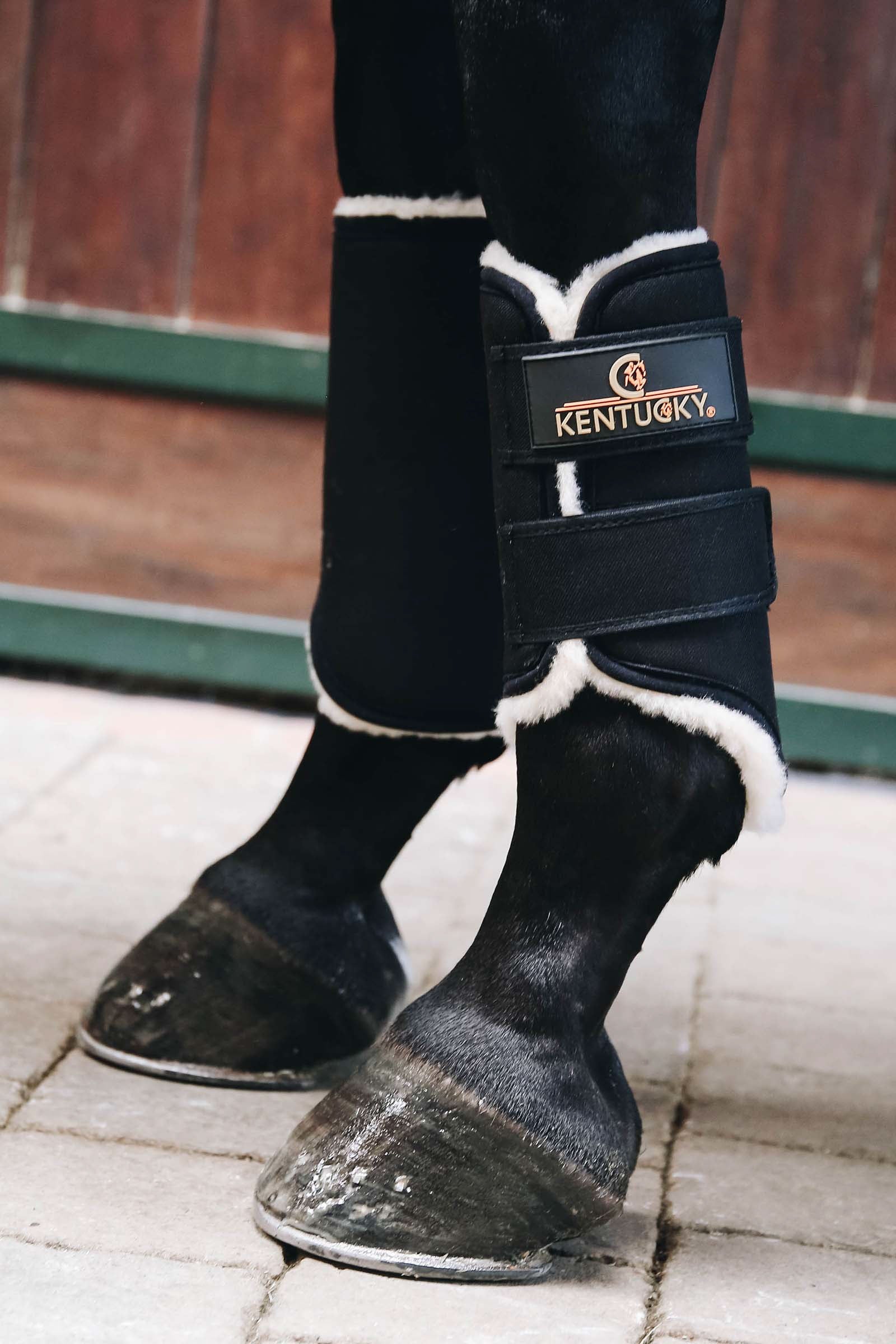 Kentucky Horsewear Solimbra Arbeitsgamaschen Hinten Leg Protection & Hoof Protection for Horses