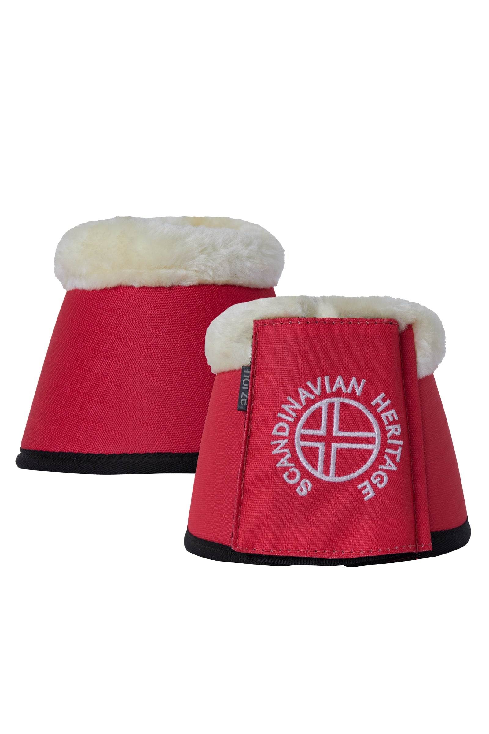 Horze Oslo Kunstfell Hufglocken Leg Protection & Hoof Protection for Horses