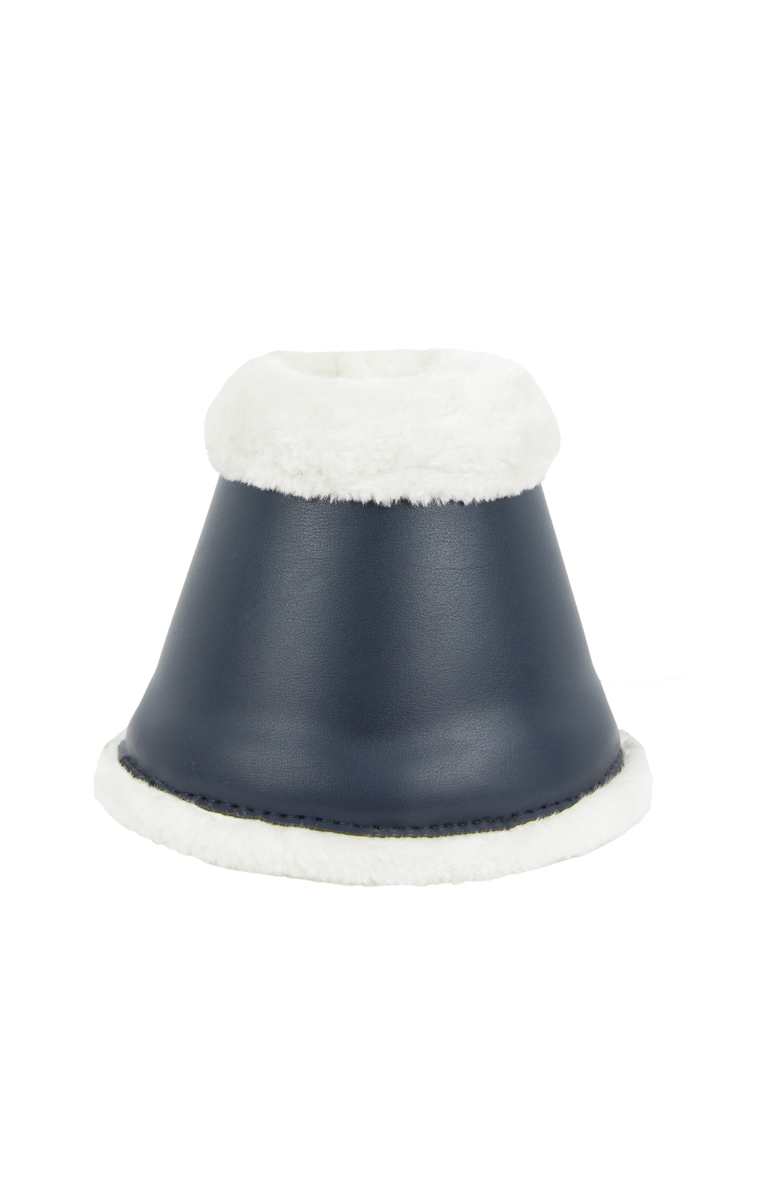 Horze Ghent Bell Boots with Faux Fur Leg Protection & Hoof Protection for Horses