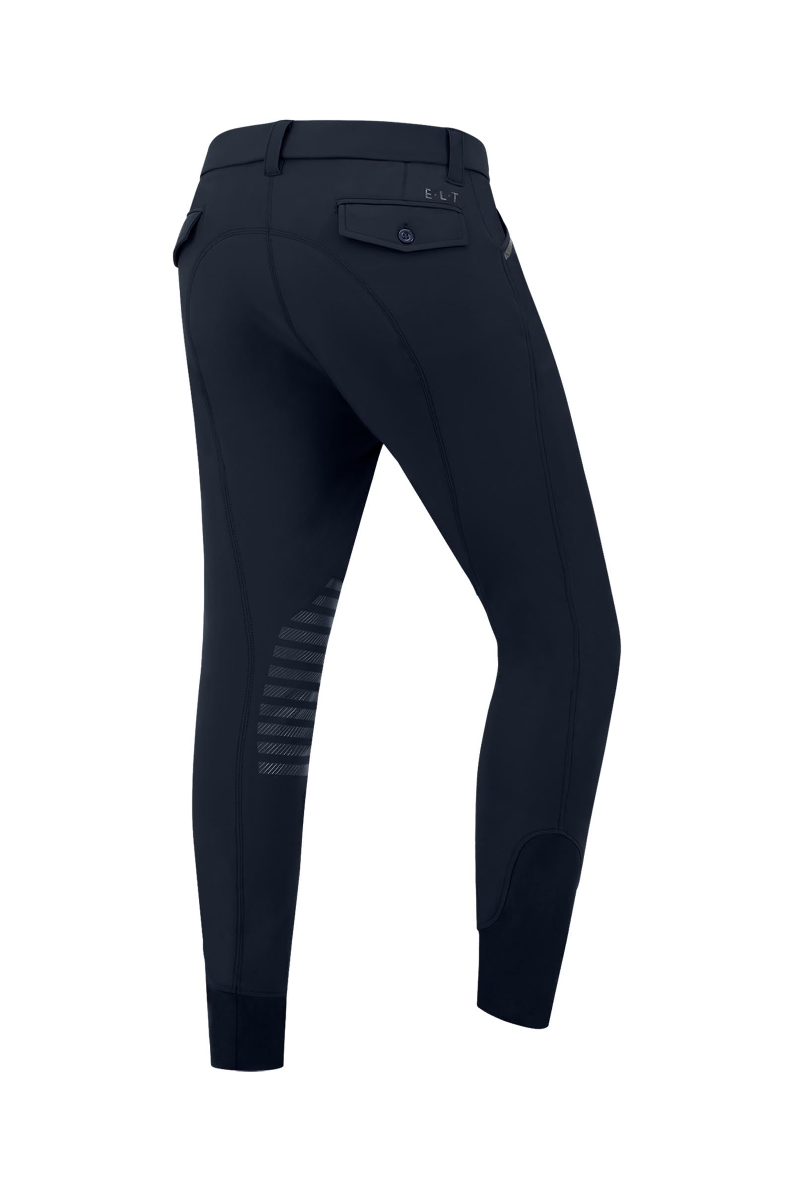 ELT Mailo Herren Kniebesatzreithose mit Silikongrip Herren Reitbekleidung
