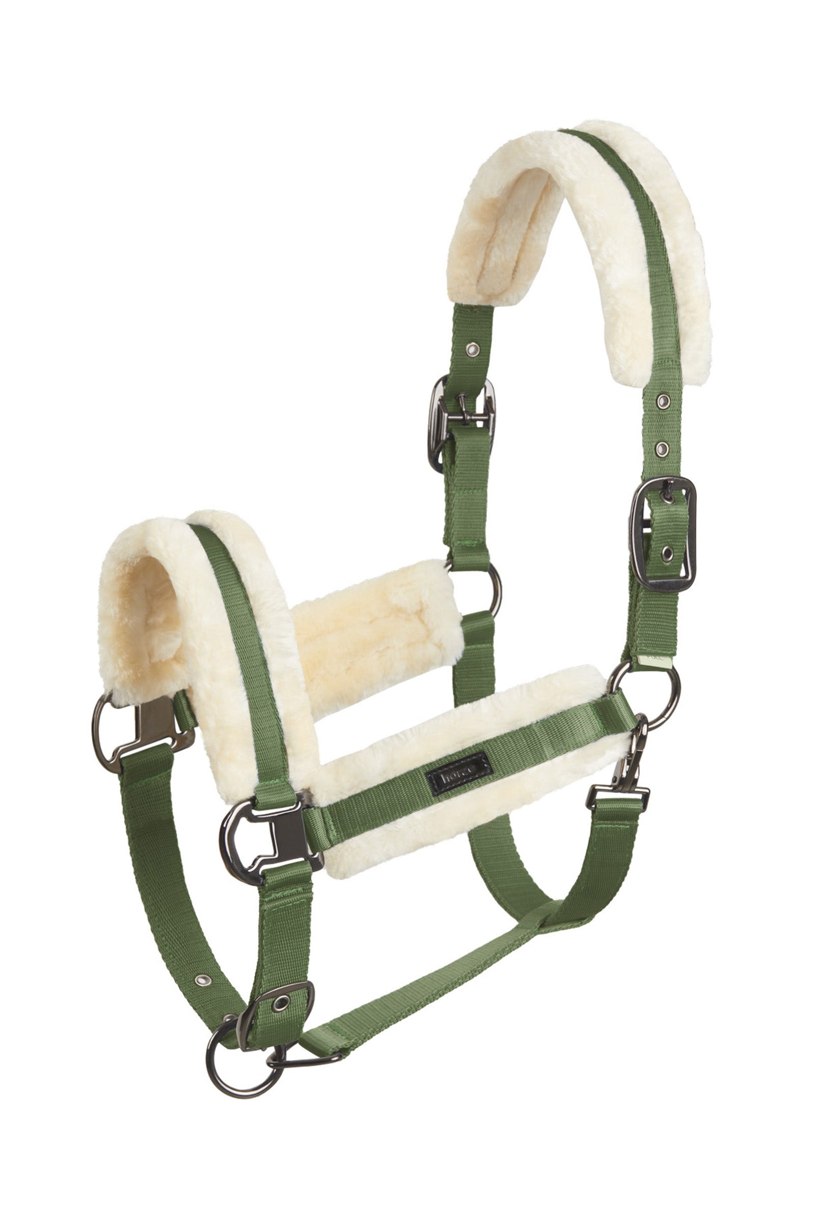 Horze Marquess Halfter mit Kunstfellfutter Halfter & Stricke