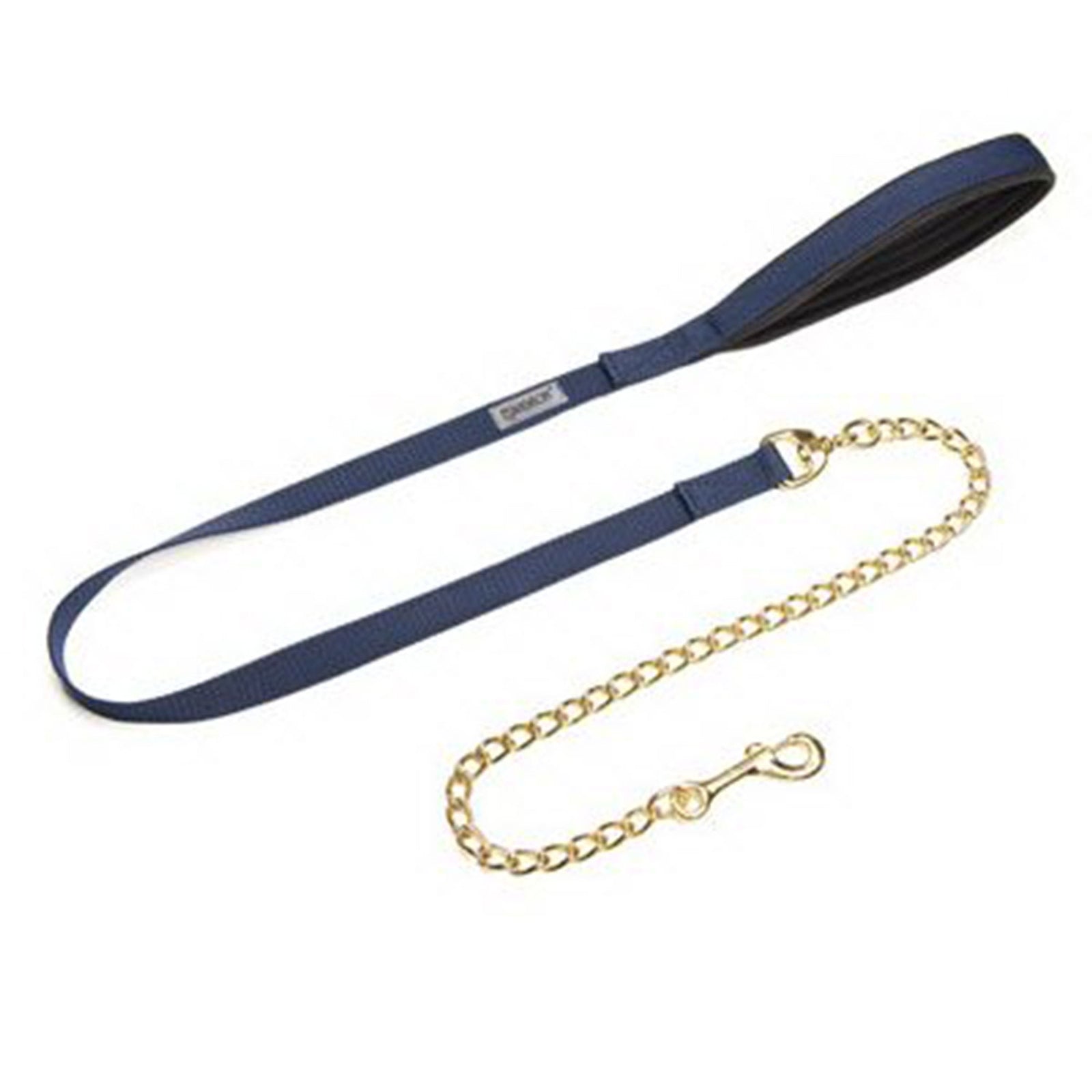 Eskadron Führleine Kette vermessingt Halfter & Stricke