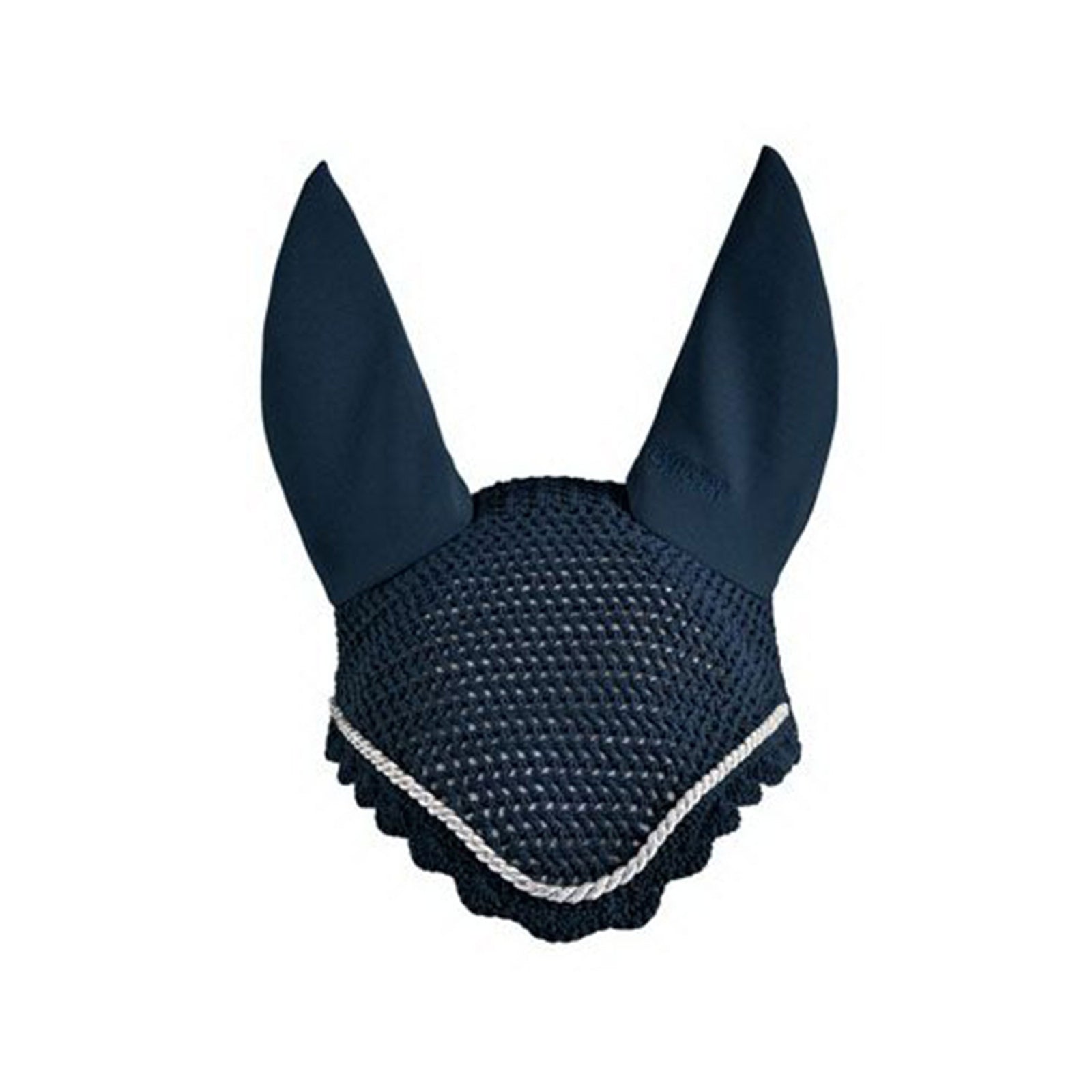 Eskadron Fliegenhaube, silber Schabracken