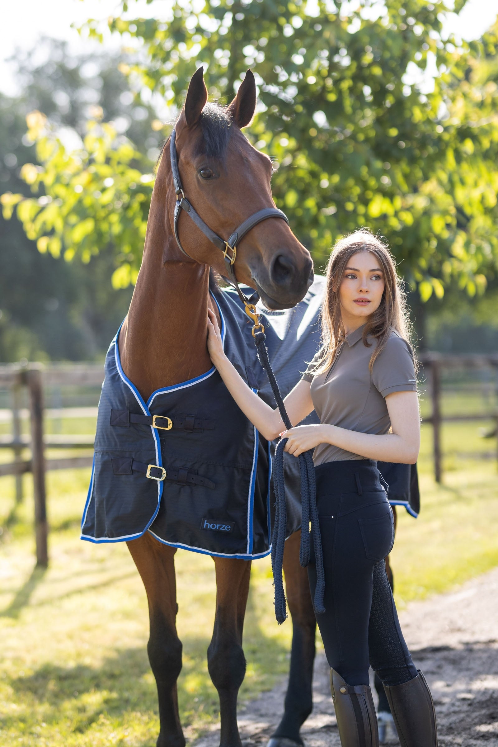 Horze Glasgow Rain Turnout Rug, 0g Horse Rugs