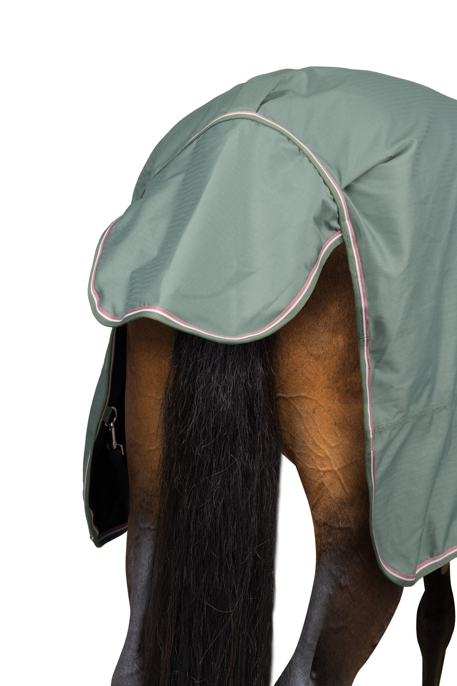 Horze Glasgow Turnout Rug with Fleece Lining and Reflective Accents, 0g Horse Rugs