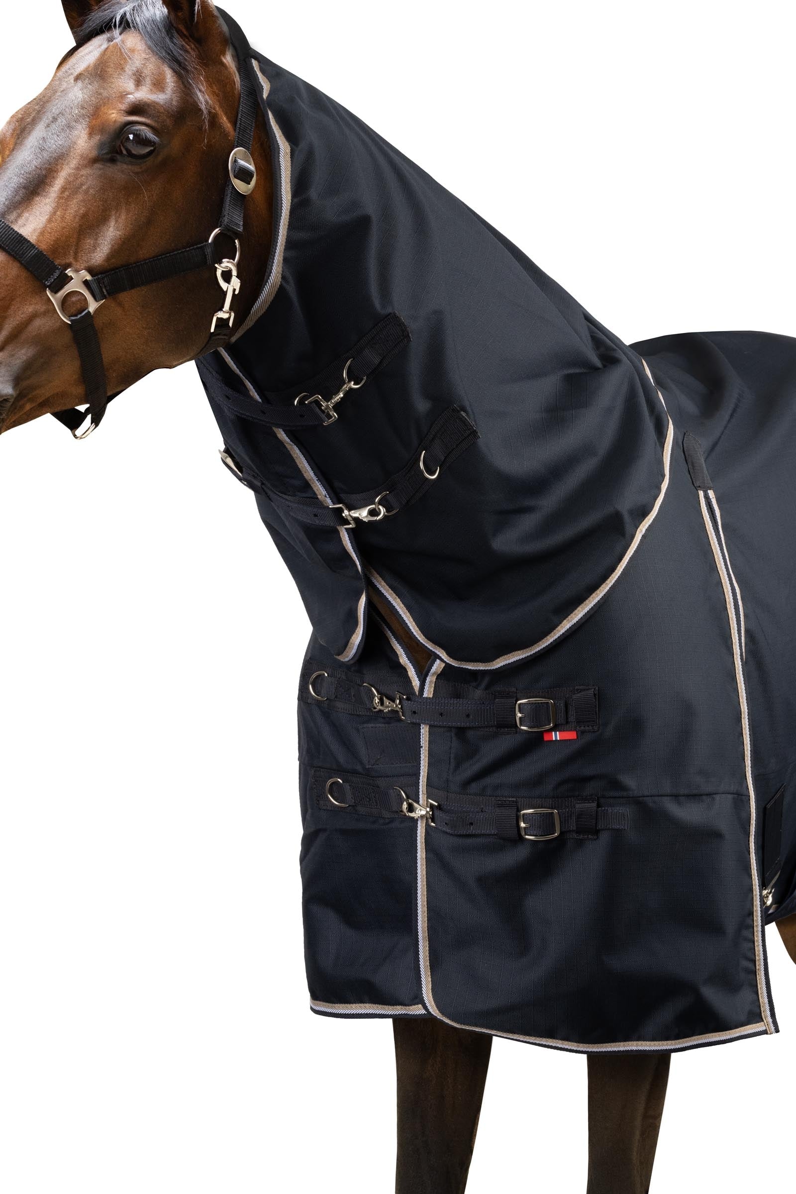 B Vertigo Georgina Turnout Rug with Detachable Neckpiece Horse Rugs