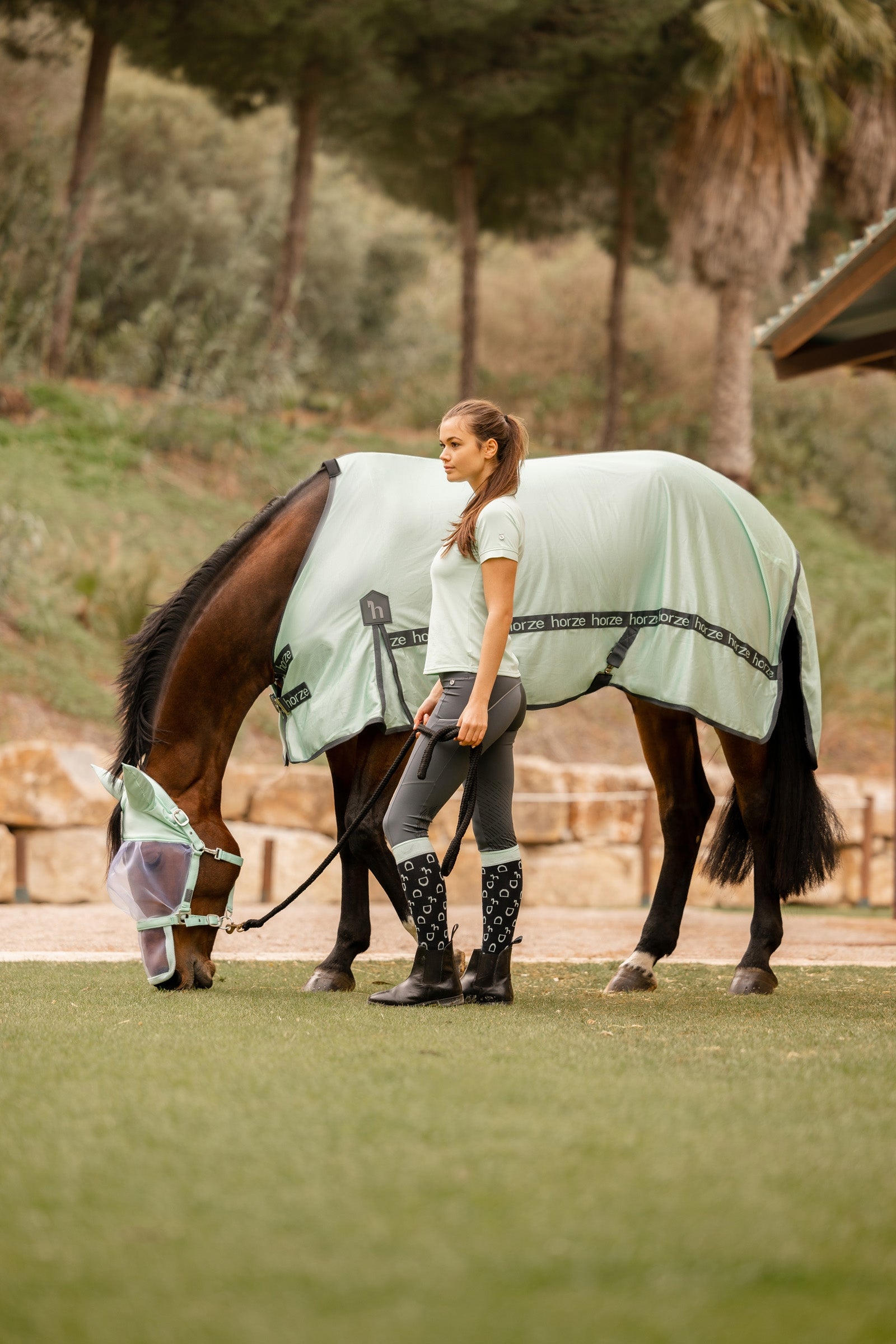 Horze Paso Fino Fly Rug with UV Protection Horse Rugs