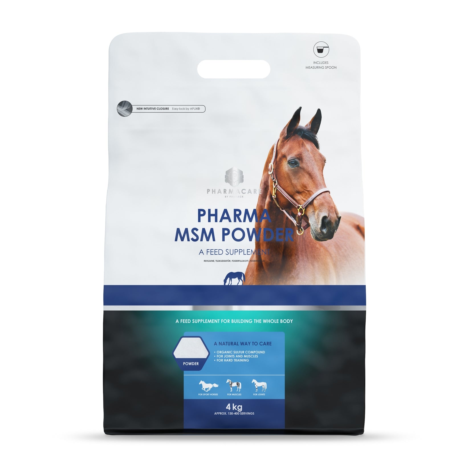 Pharmacare Pharma MSM-Pulver, 4 kg Horse Feed & Nutrition
