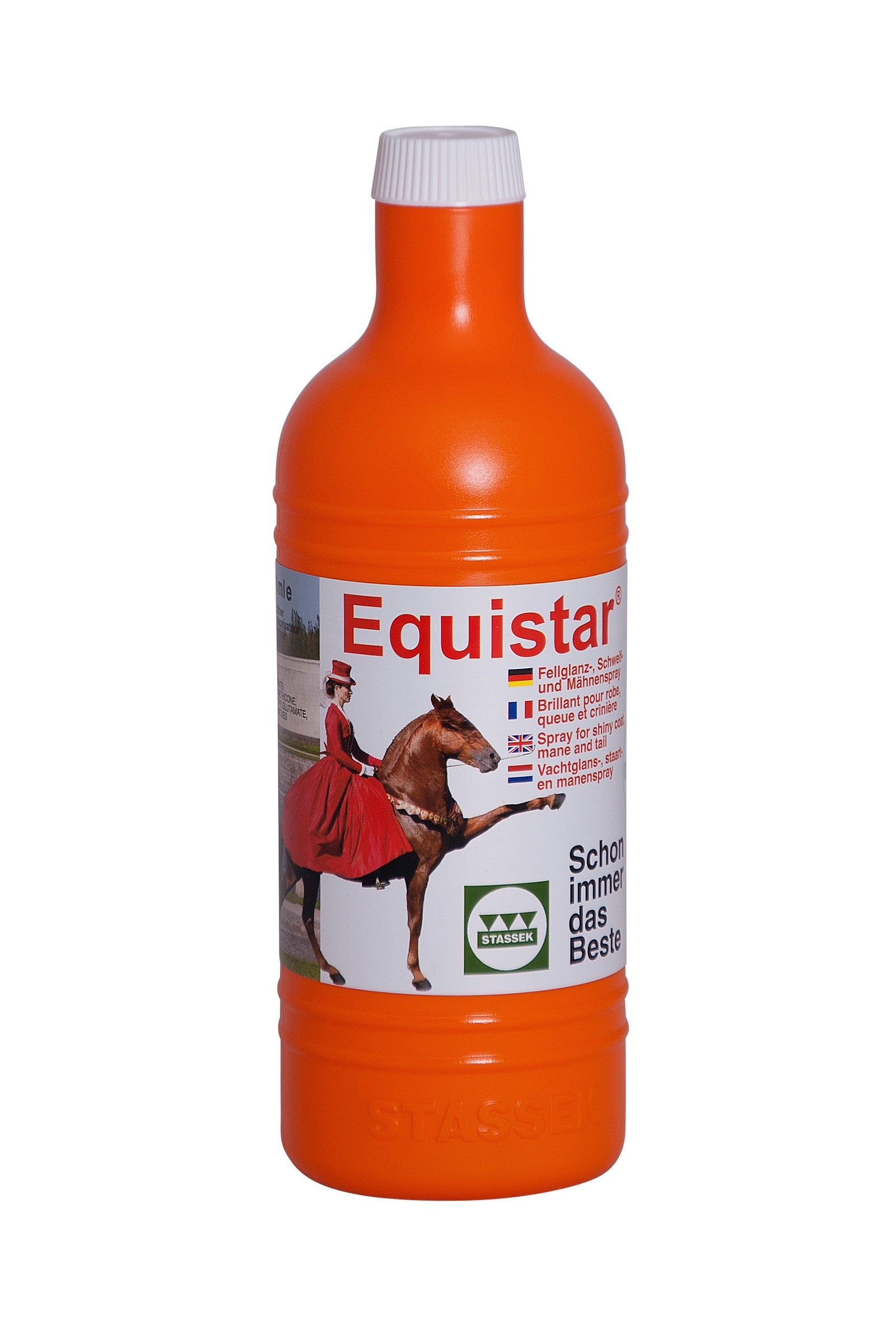 Stassek Equistar Mähnenspray ohne Sprühkopf, 750 ml Pflege