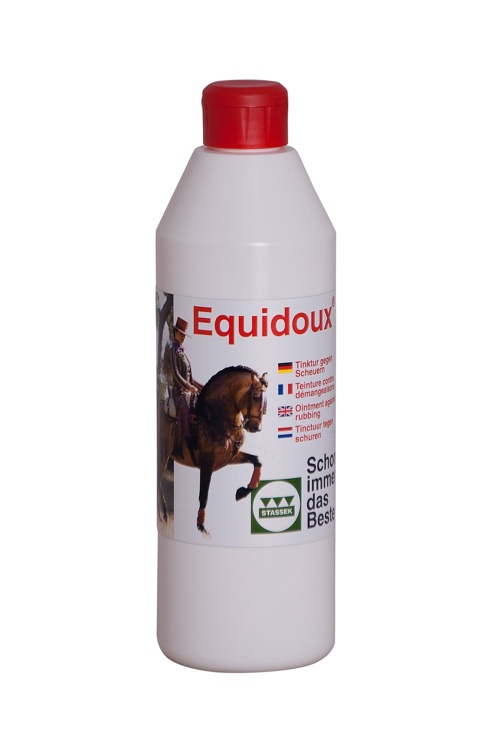 Stassek Equidoux Tinktur gegen Scheuern, 500 ml Pflege
