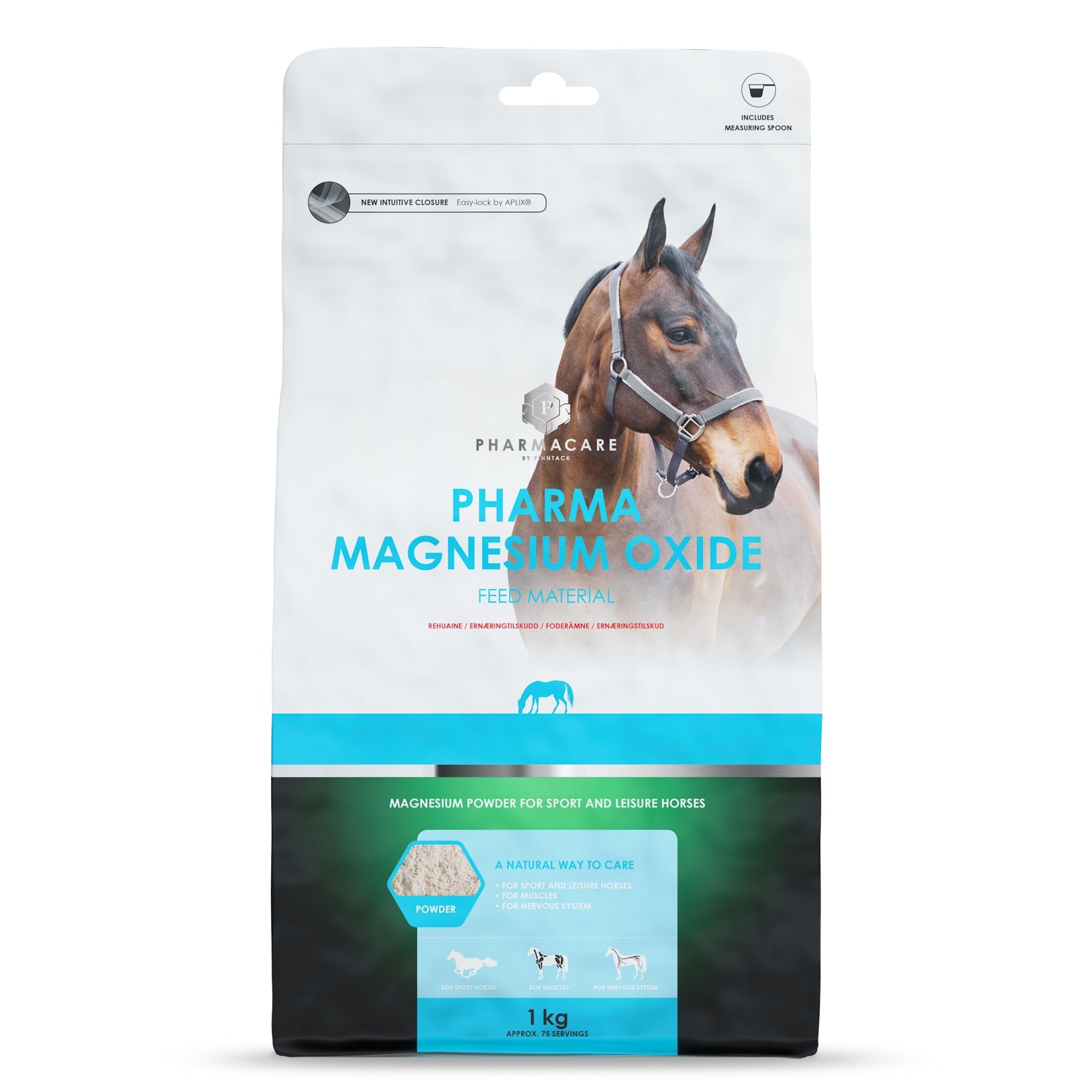 Pharmacare Pharma Magnesiumoxid, 1 kg Horse Feed & Nutrition