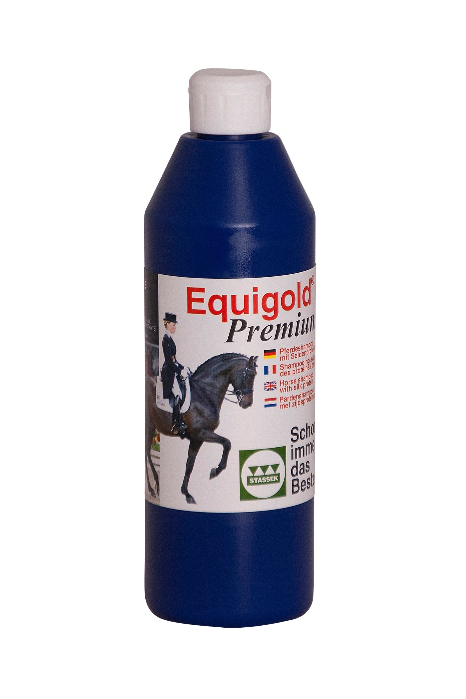 Stassek Equigold Premium Pferdeshampoo, 500 ml Pflege