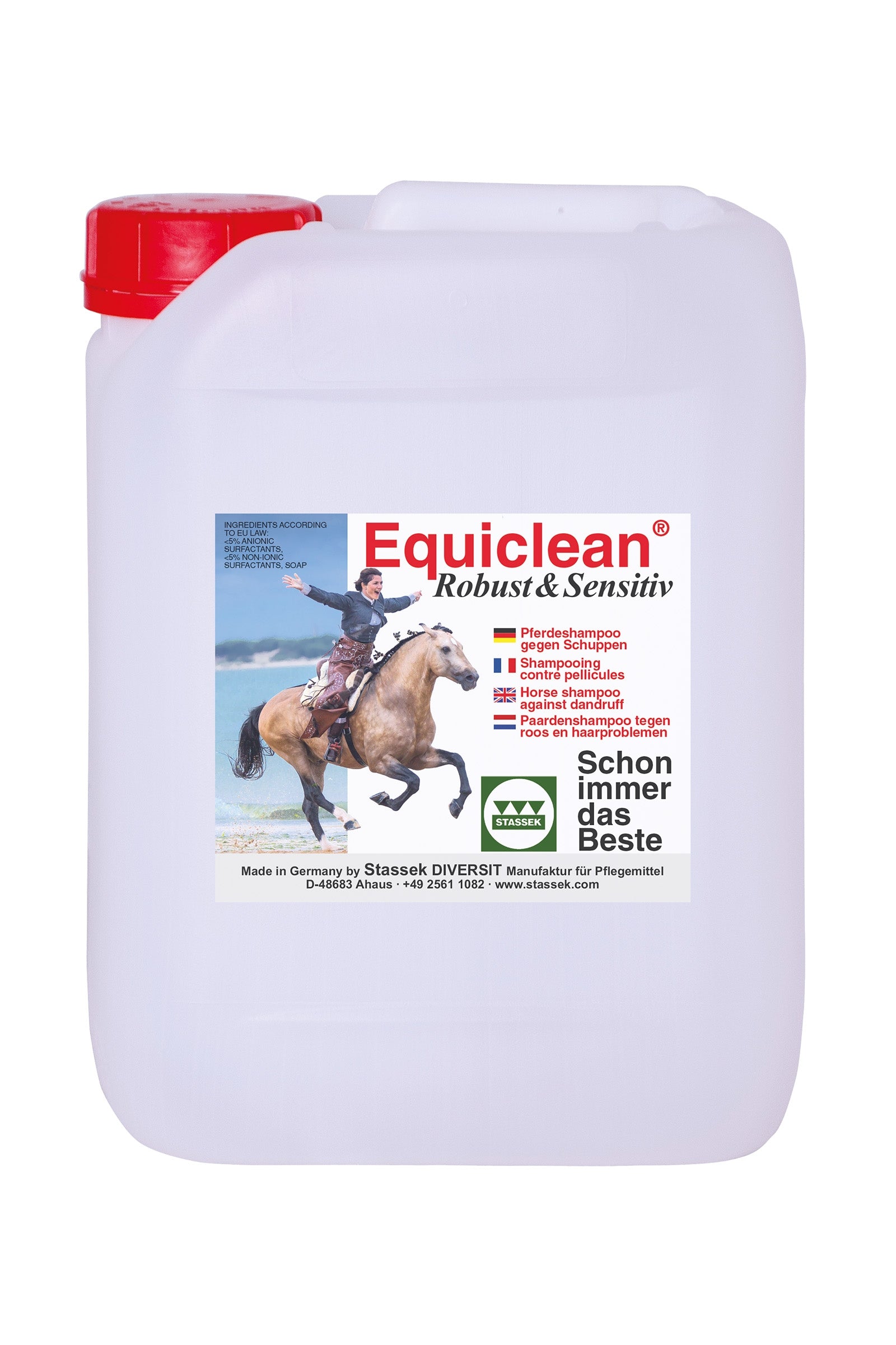 Stassek Equiclean Robust Outdoor Shampoo, 5 Liter Pflege