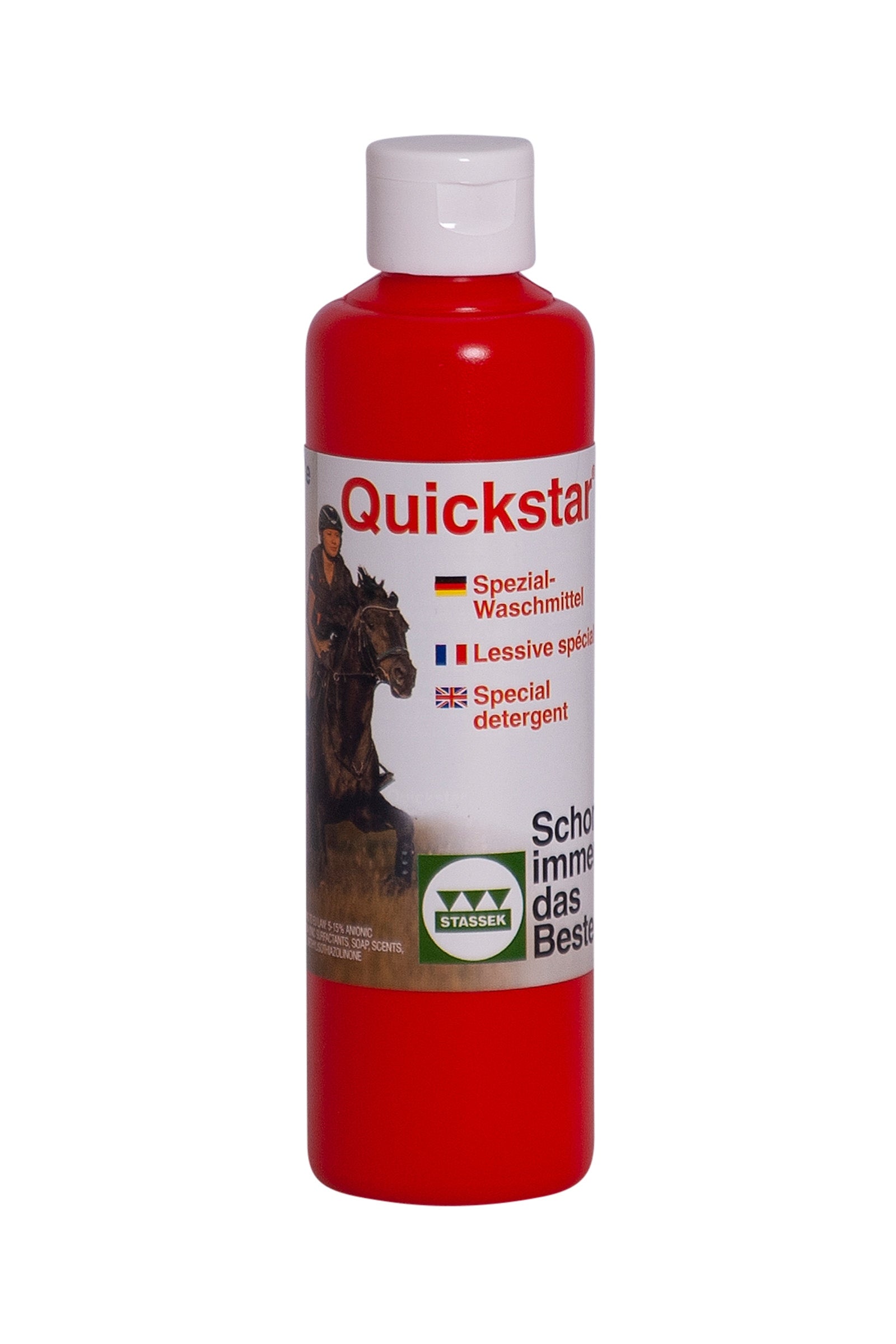 Stassek Quickstar Spezialwaschmittel für Leder und Wolle, 250 ml Pflege