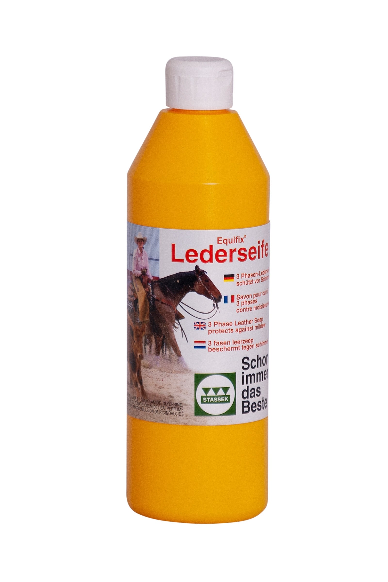 Stassek Equifix 3-Phasen-Lederseife, 500 ml Pflege