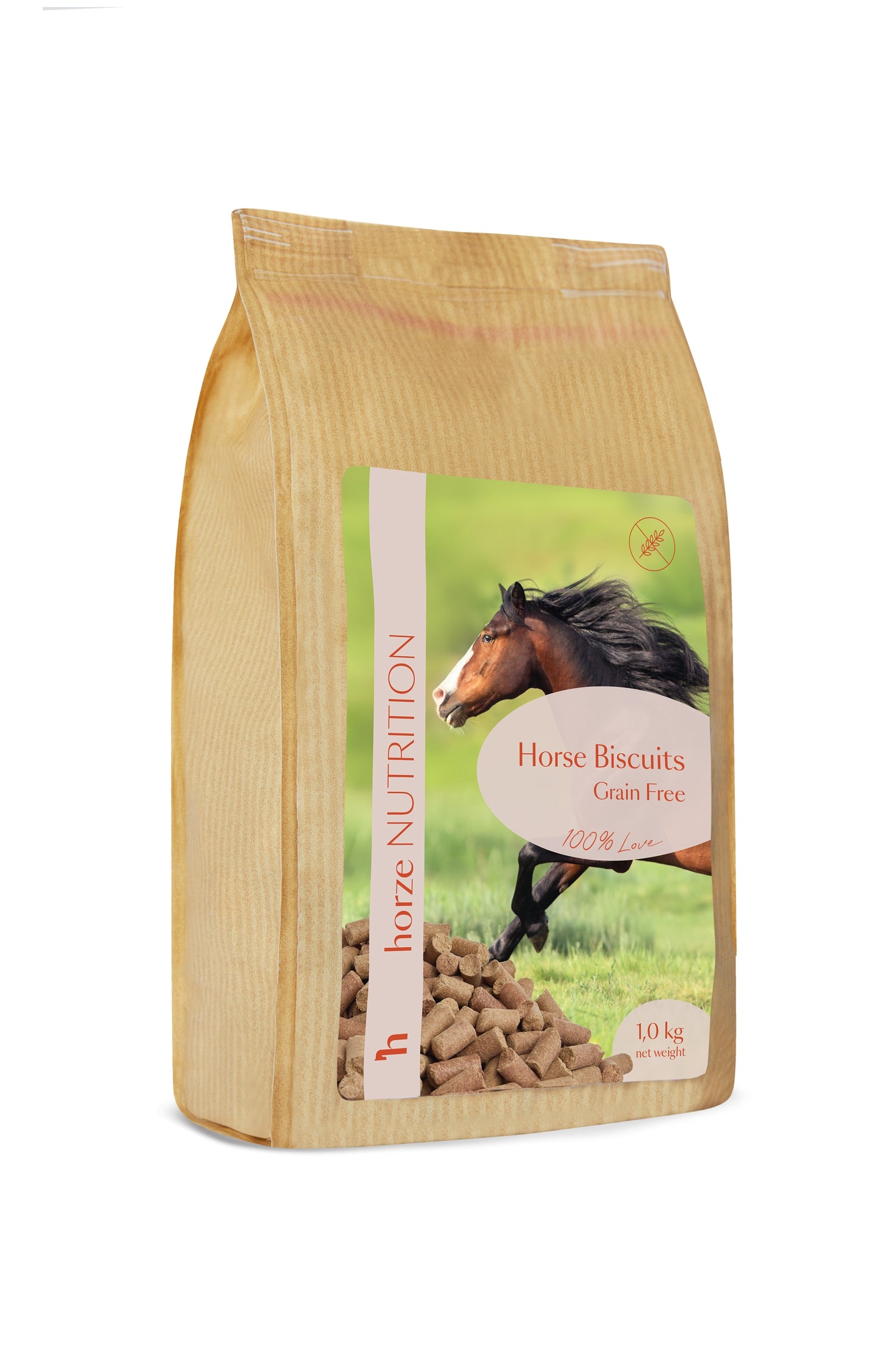 Horze Leckerli Getreidefrei, 1kg Horse Feed & Nutrition