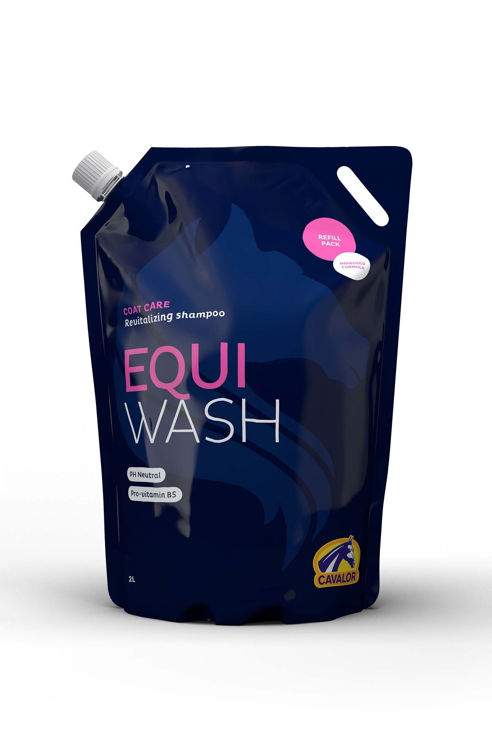 Cavalor Equi Wash, pH-neutrales Shampoo, Nachfüllpack 2 L Pflege