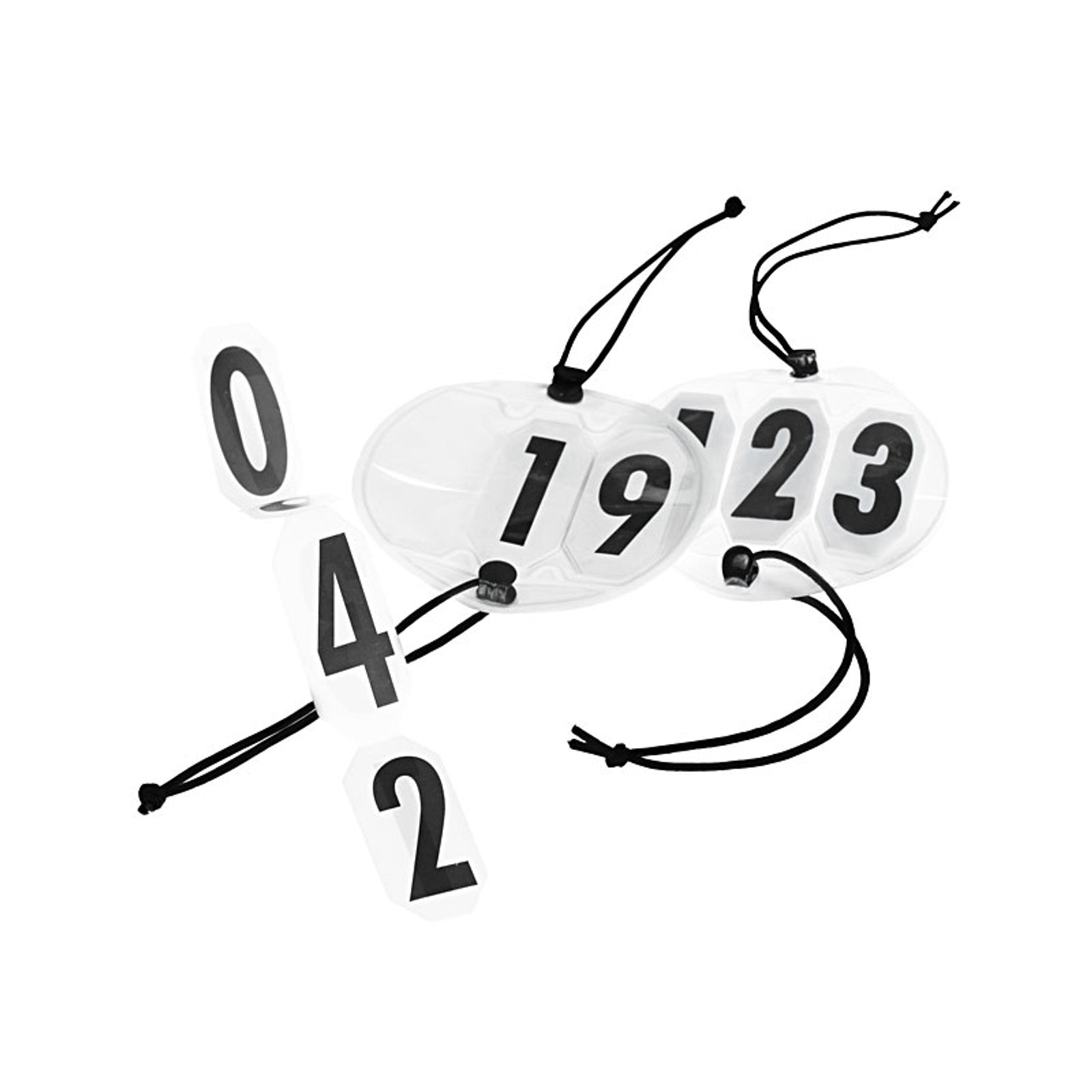 Horze große runde Kopfnummern Damen Reitbekleidung