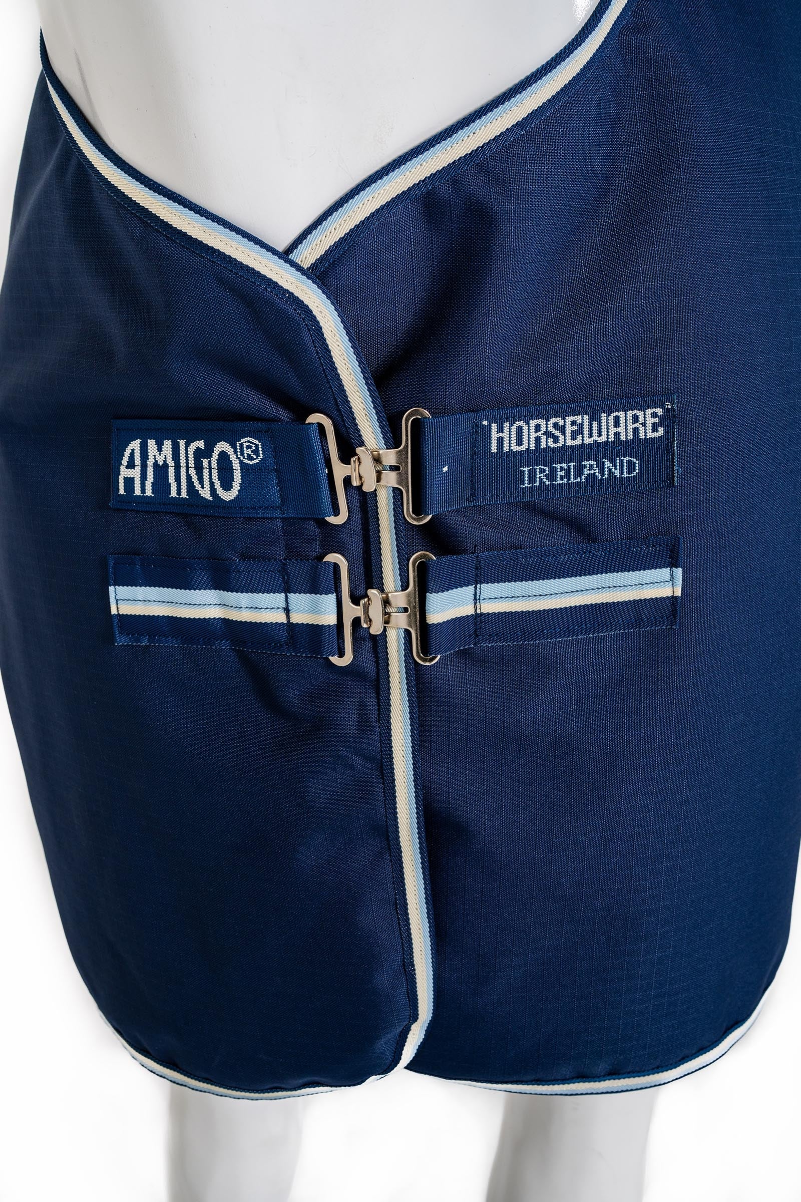 Horseware Amigo Ripstop 900D Plus Turnout Rug With Detachable Neck, 0 g Horse Rugs