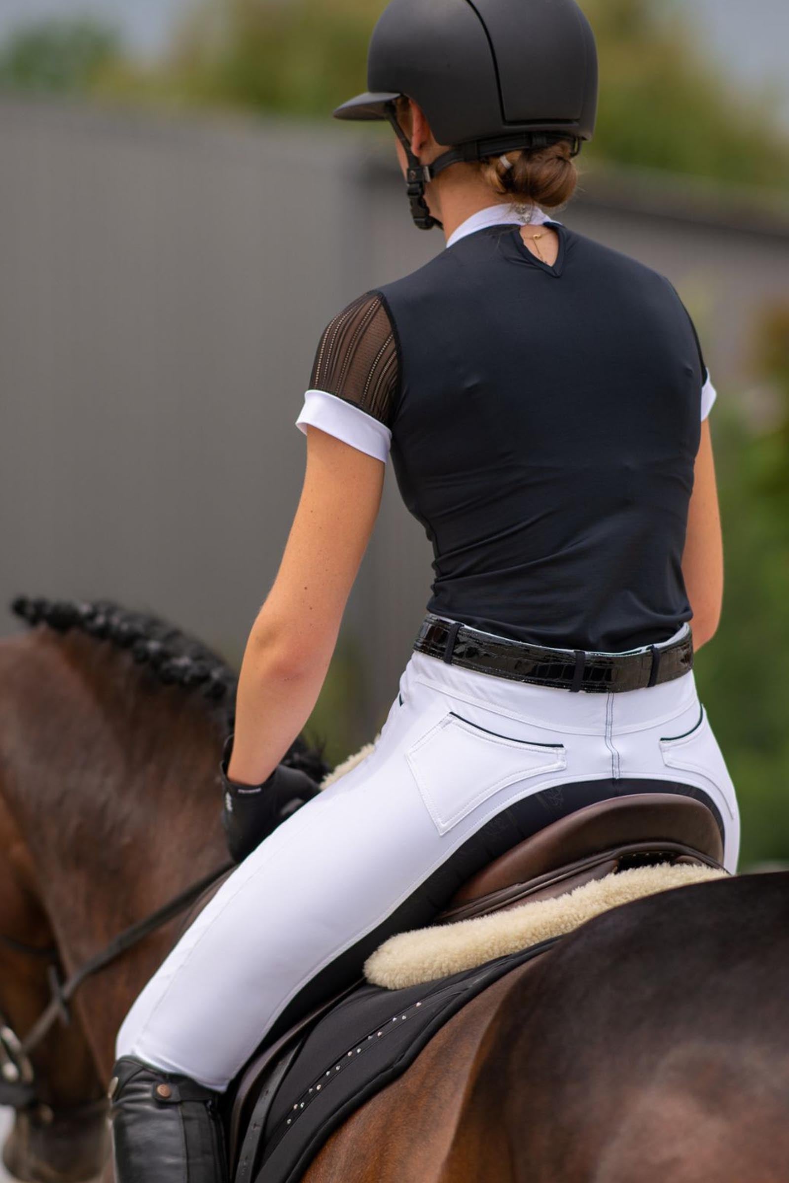 Cavalliera Riding Show Shirt Contessa, Women's Short Sleeve Women’s Riding Clothing