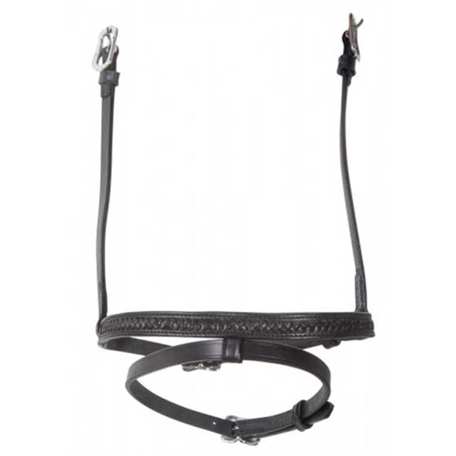 Karlslund Kombinierter Nasenriemen mit Flechtdetail Trensenzäume & Zügel