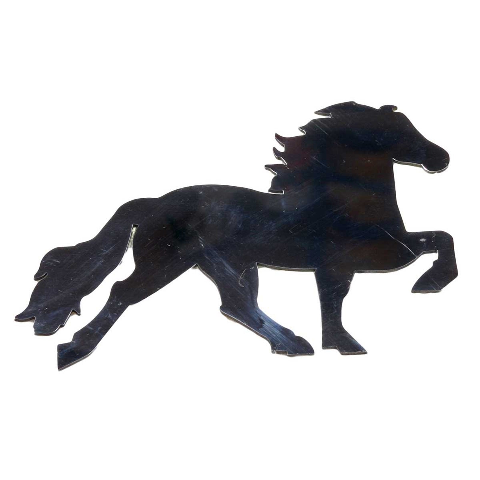 Karlslund Aufkleber mit Isländer Motiv, schwarz Geschenkartikel
