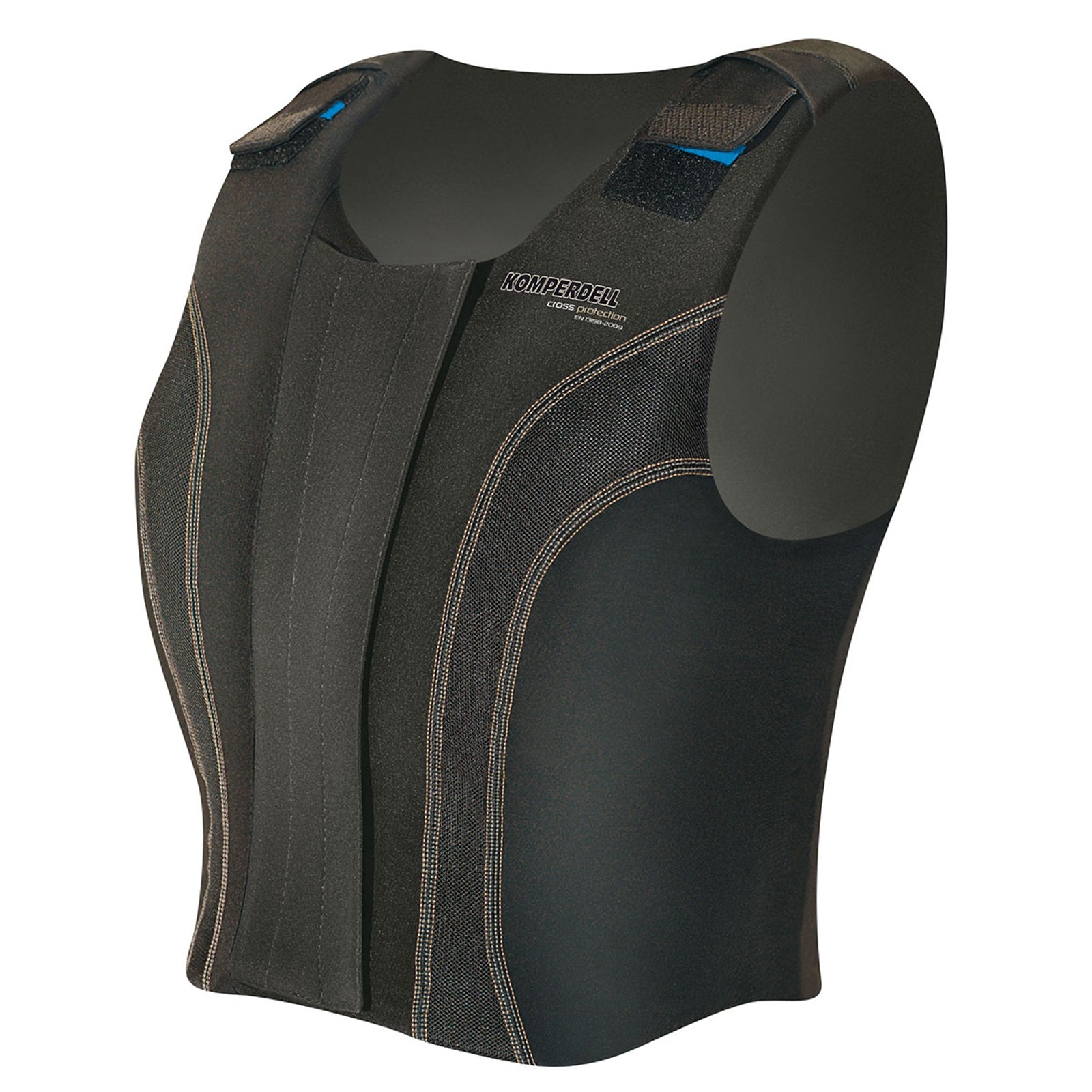 Komperdell Bodyprotector mit Frontreißverschluss, reguläre Passform Reithelme & Sicherheitswesten