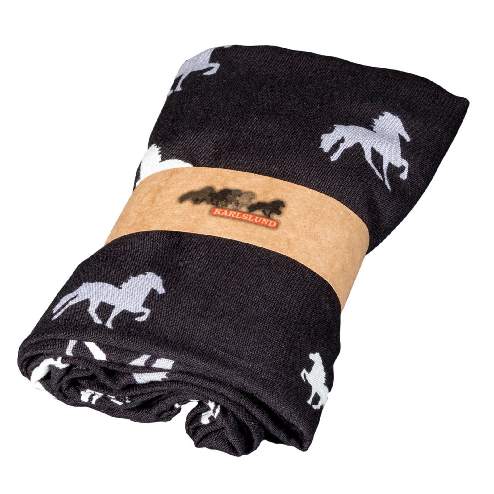 Karlslund Scarf With Horse Print Accessories