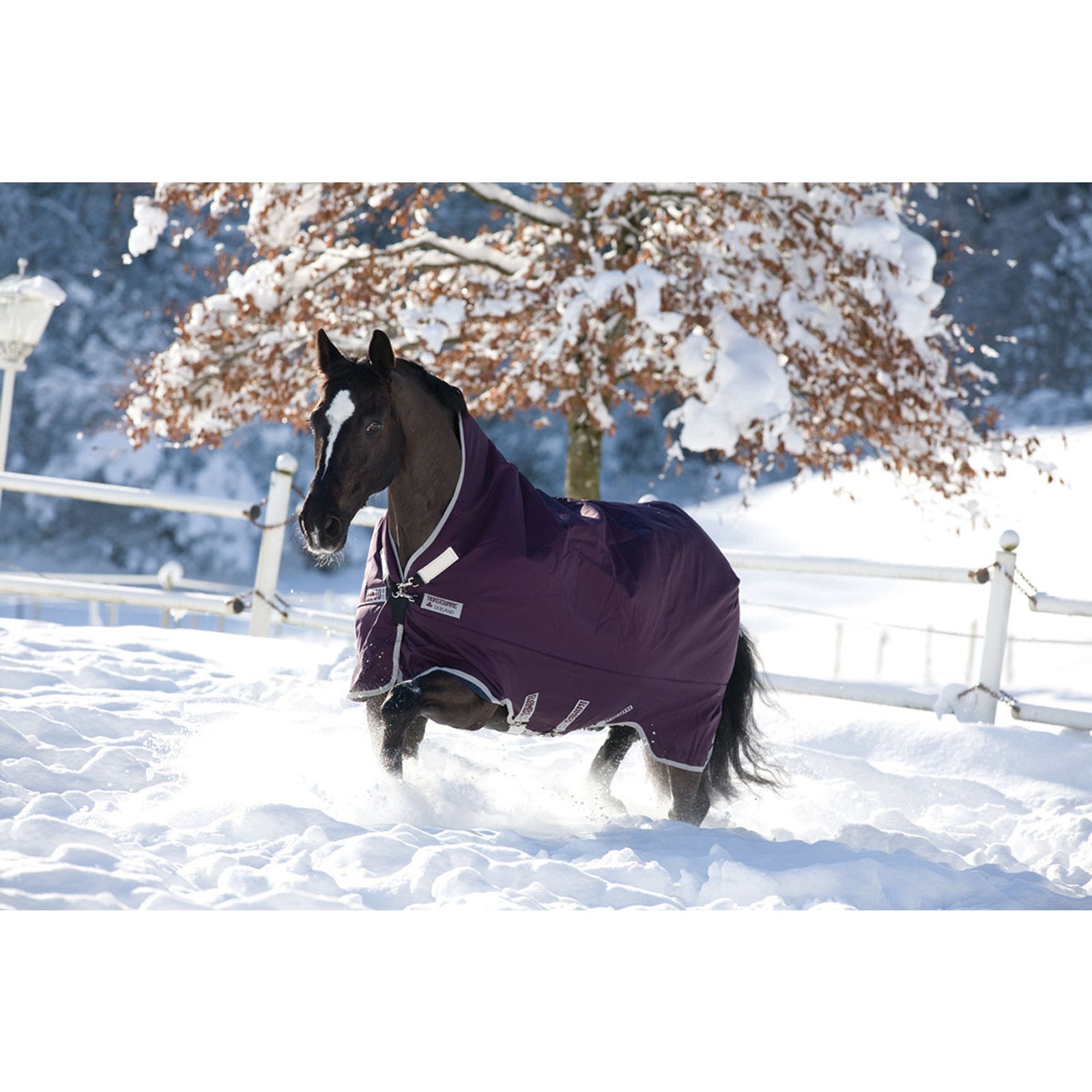 Horseware Rambo Wug Regendecke mit hohem Hals, 0g Pferdedecken