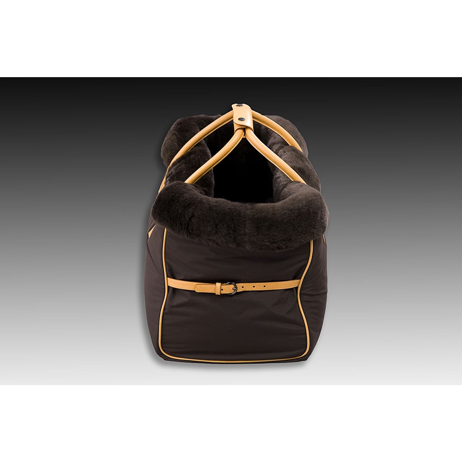 Christ Hundetasche Bailey mit echtem Lammfell Hund