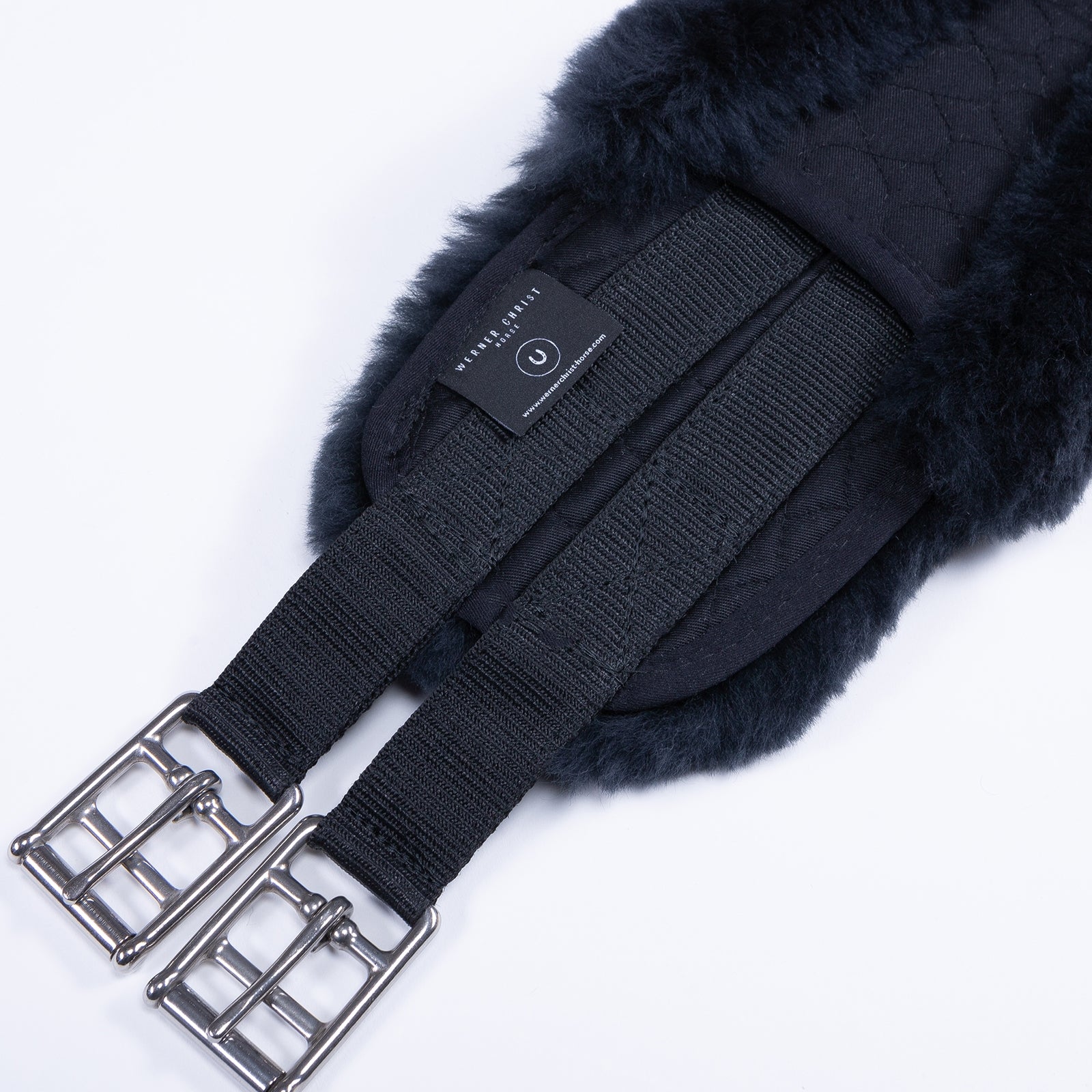 Christ Kontur girth, long w/ lambskin Saddles, Girths & Stirrups