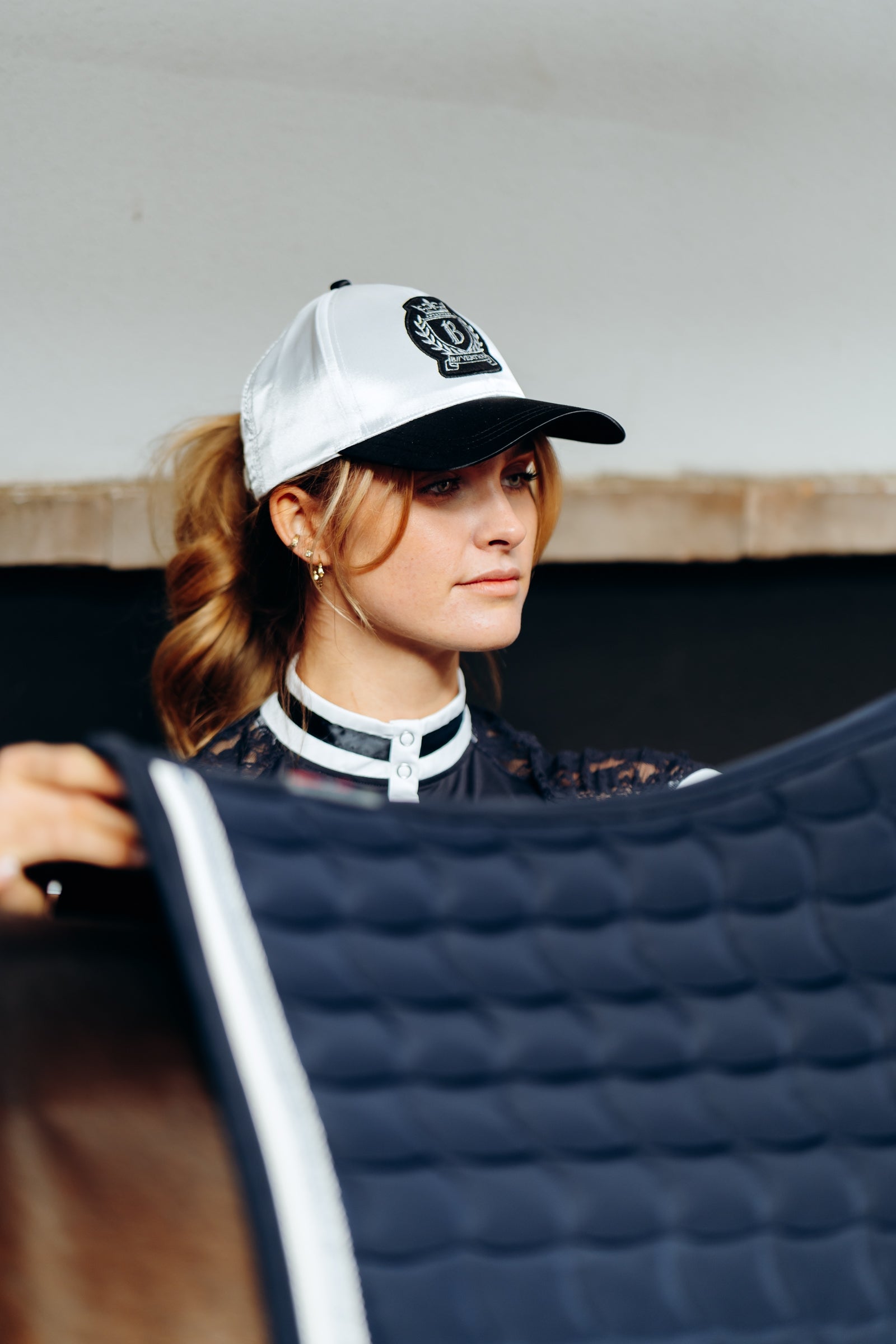 B Vertigo Satin Cap Accessories