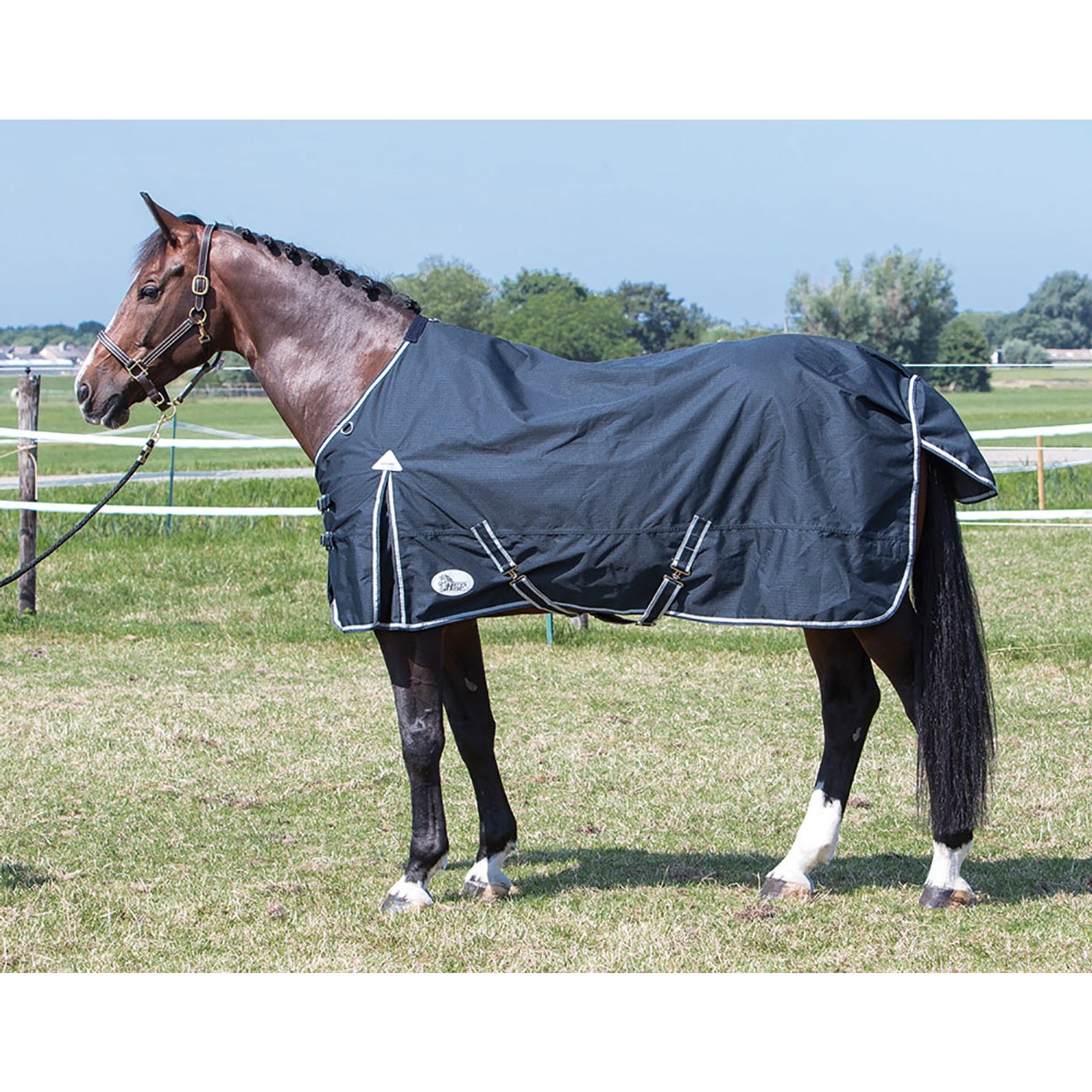 Harry's Horse Thor rug 0gr ebony , TC lining Pferdedecken