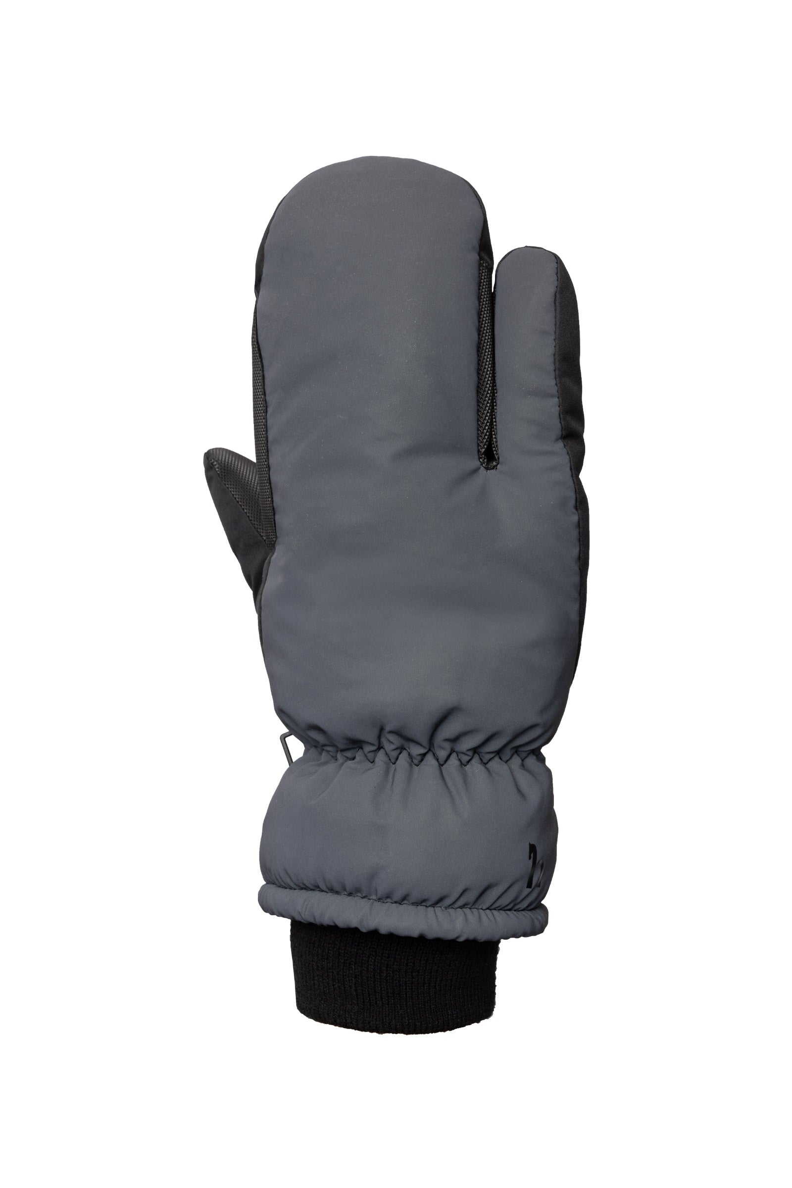 horze handschuhe Reflektierende 3-Finger Reithandschuhe Dark Reflective Silver 6